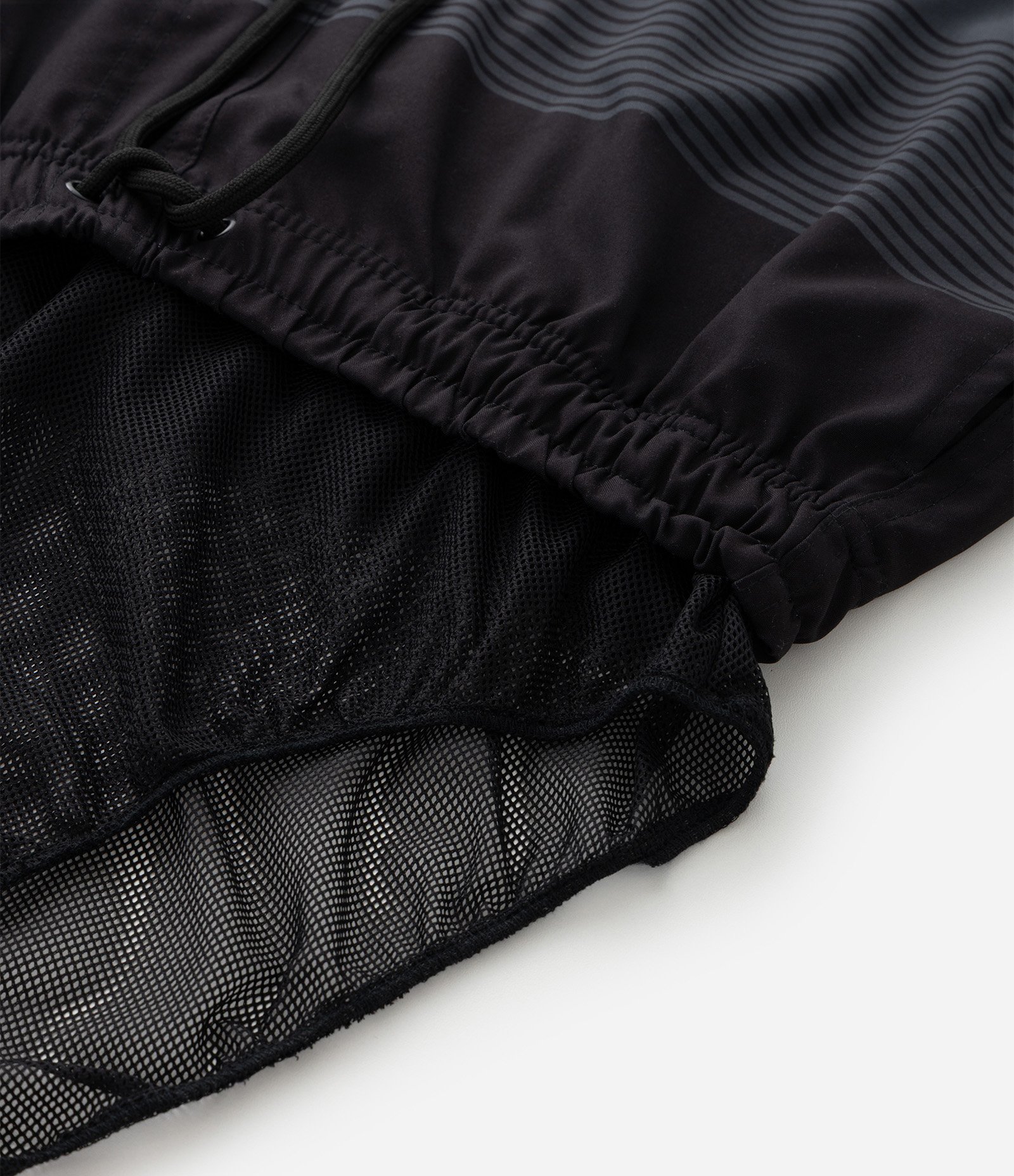 Bermuda de Banho em Microfibra com Estampa em Blocos Preto 7