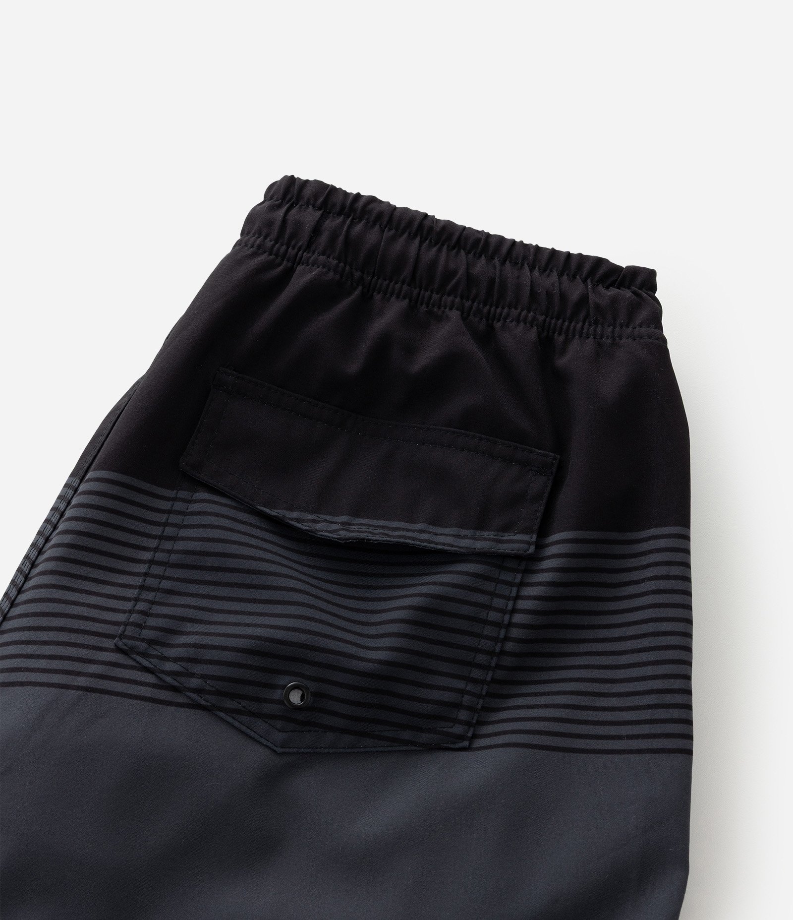 Bermuda de Banho em Microfibra com Estampa em Blocos Preto 10