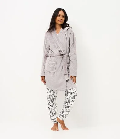 Robe em Fleece com Capuz e Textura de Gatinhos é boa?