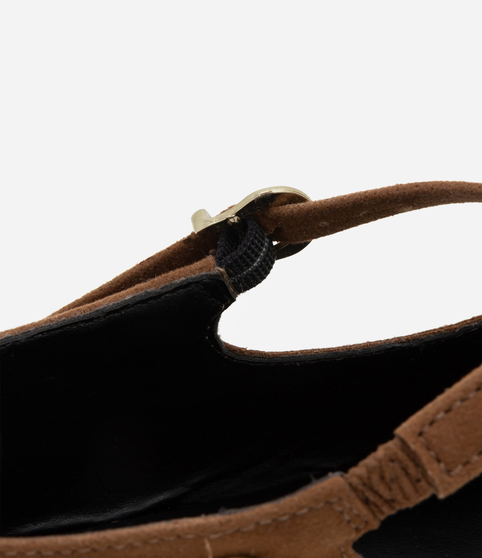 Sapatilha Boho em Algodão com Tachas Metálicas Marrom 4