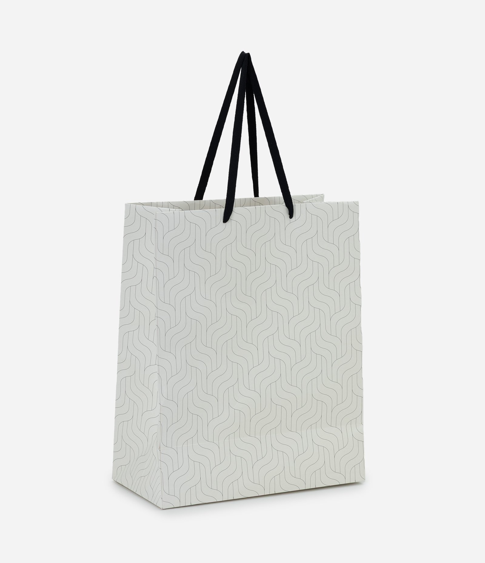 Embalagem de Presente Média Texturizada Off White 1