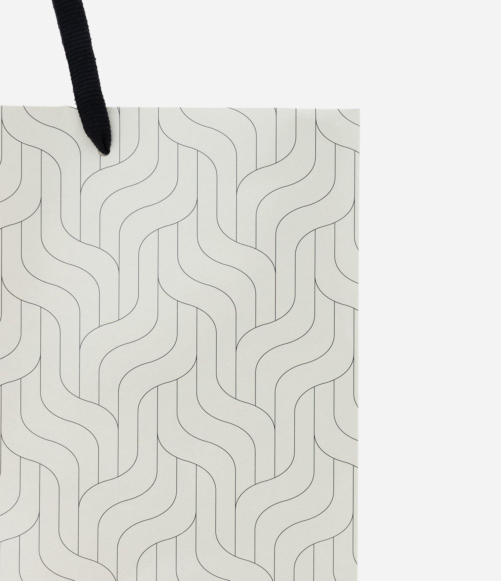 Embalagem de Presente Média Texturizada Off White 2