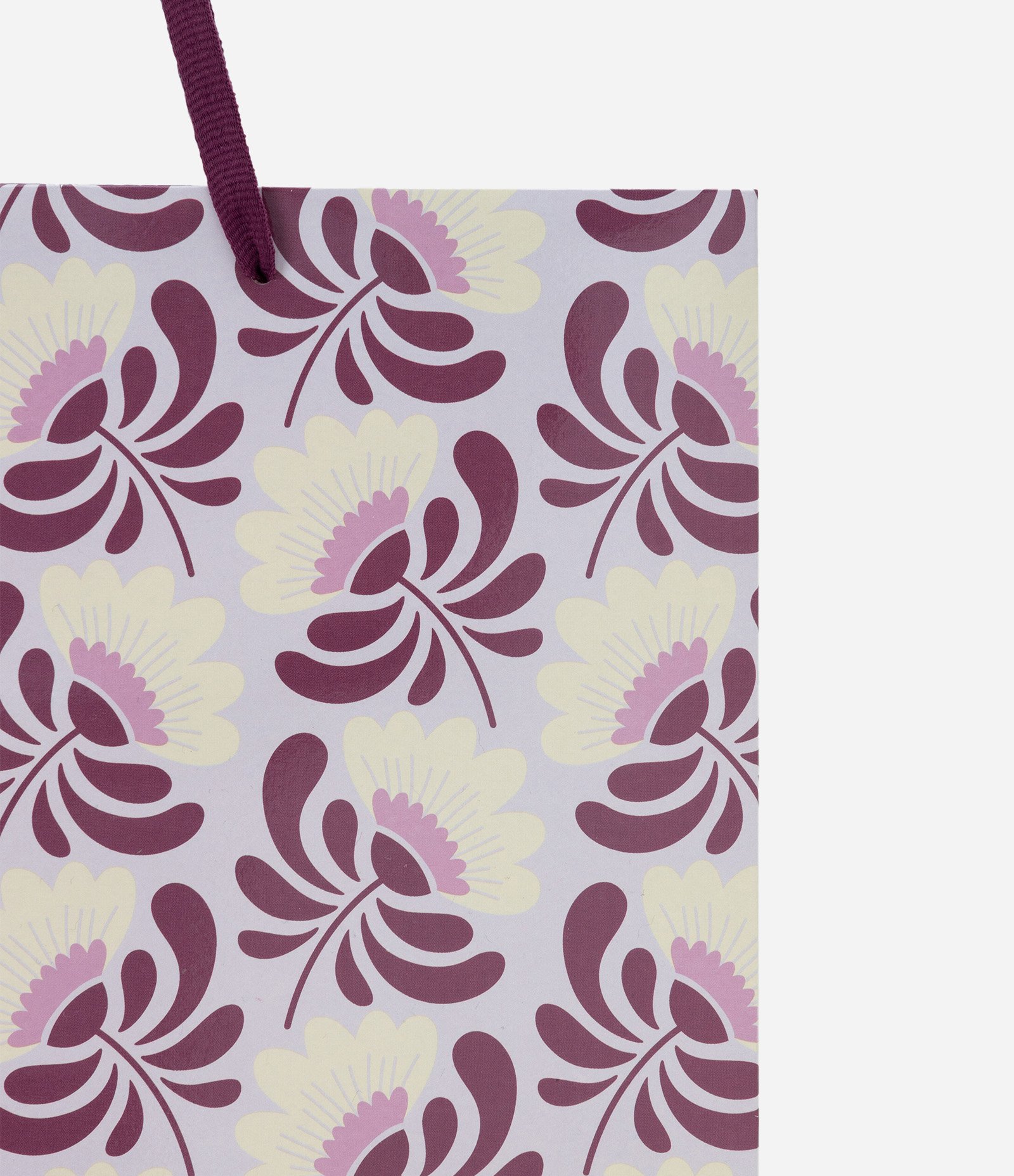 Embalagem de Presente Média com Estampa Floral Multicores 2