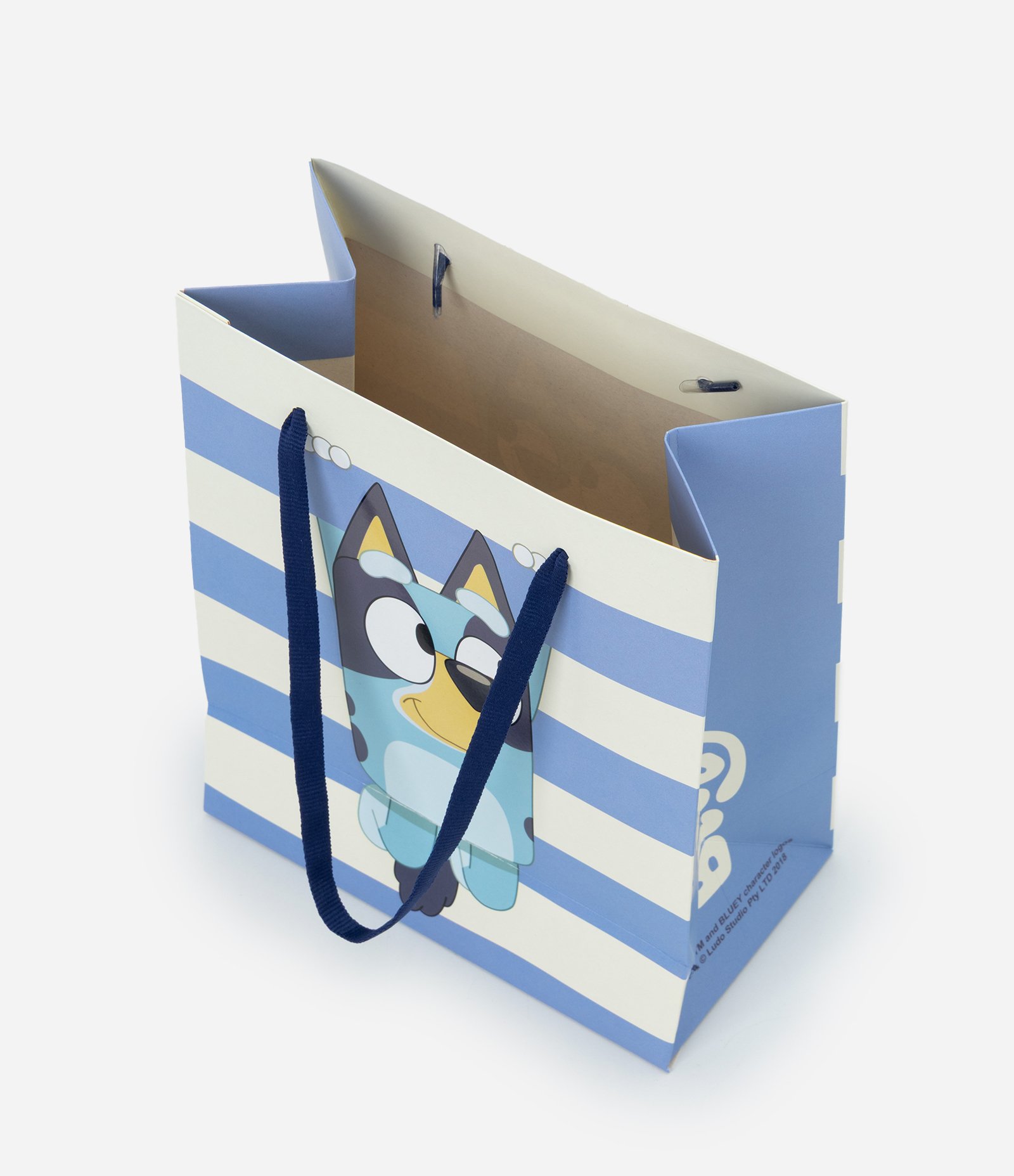 Embalagem de Presente Pequena com Estampa Bluey Azul 3