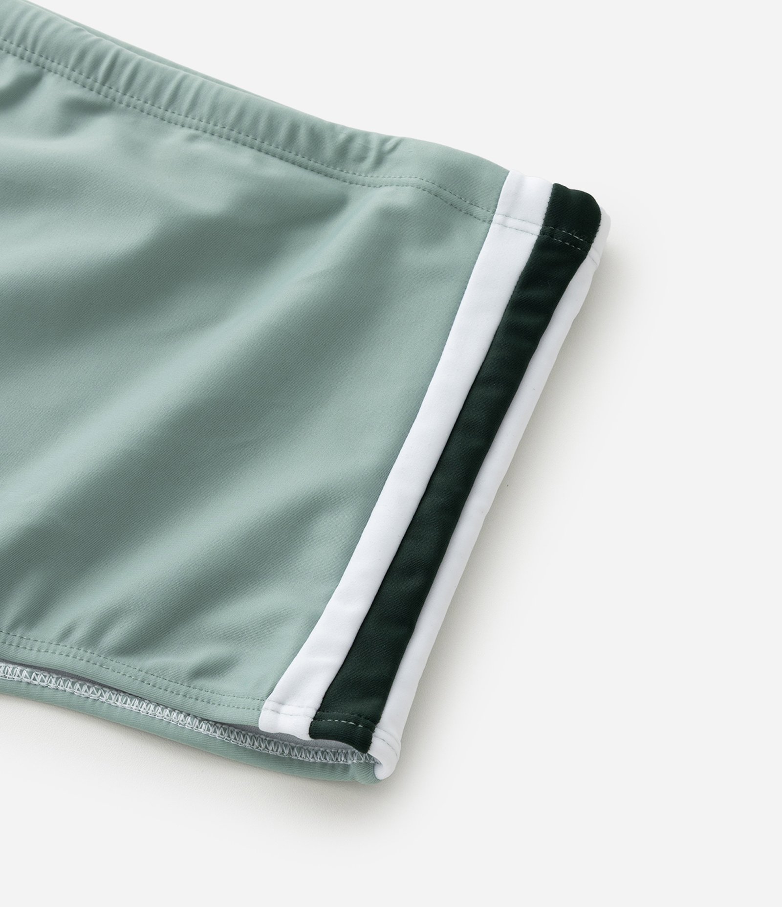 Sunga Boxer em Microfibra com Listras Laterais Verde Claro 5