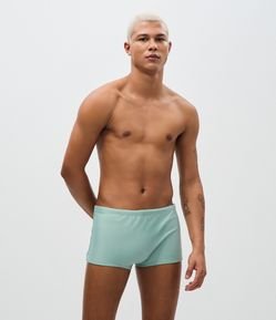Sunga Boxer em Microfibra com Listras Laterais