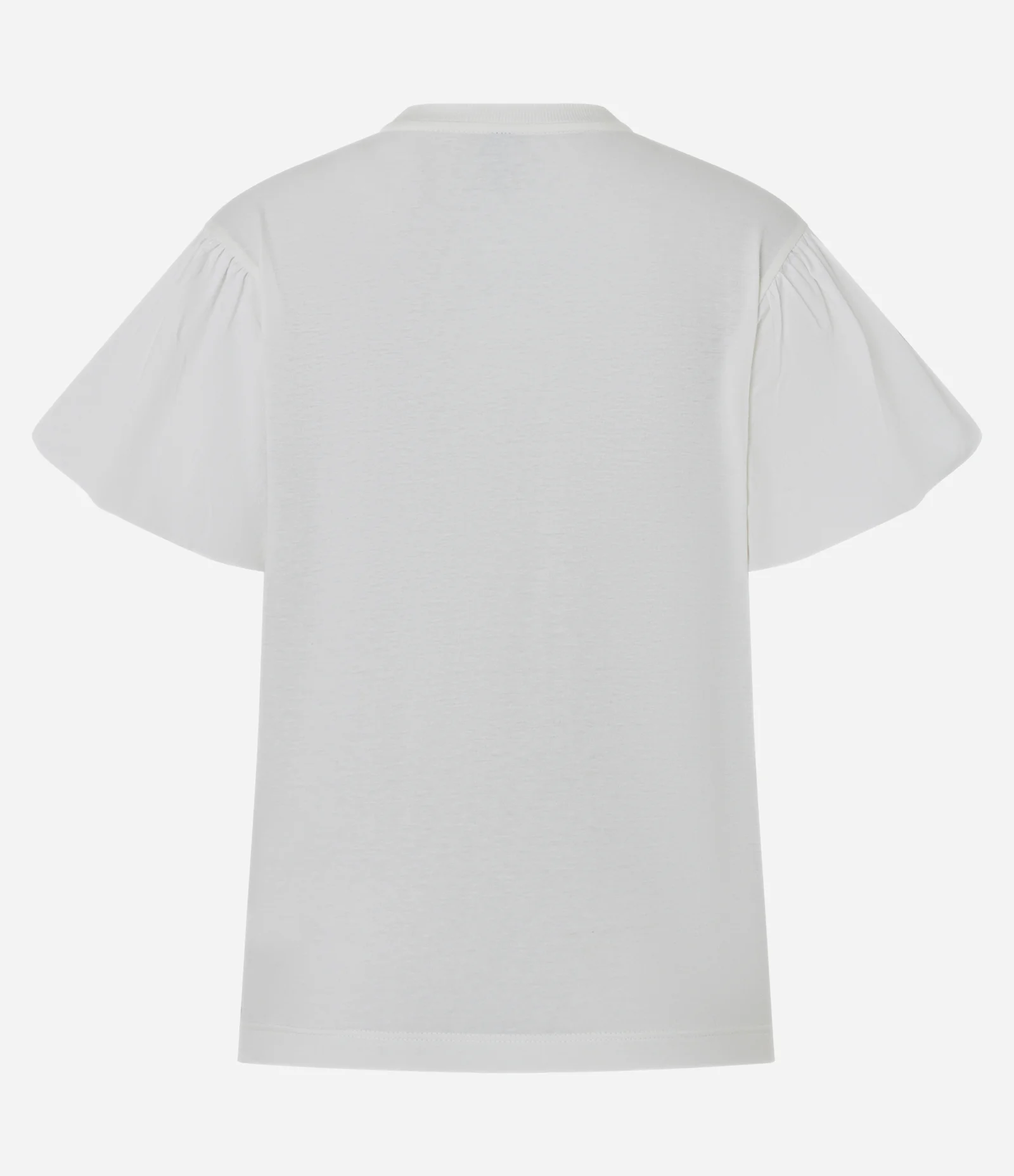 Camiseta com Manga Bufante e Estampa  Lettering Puppy Branco 6