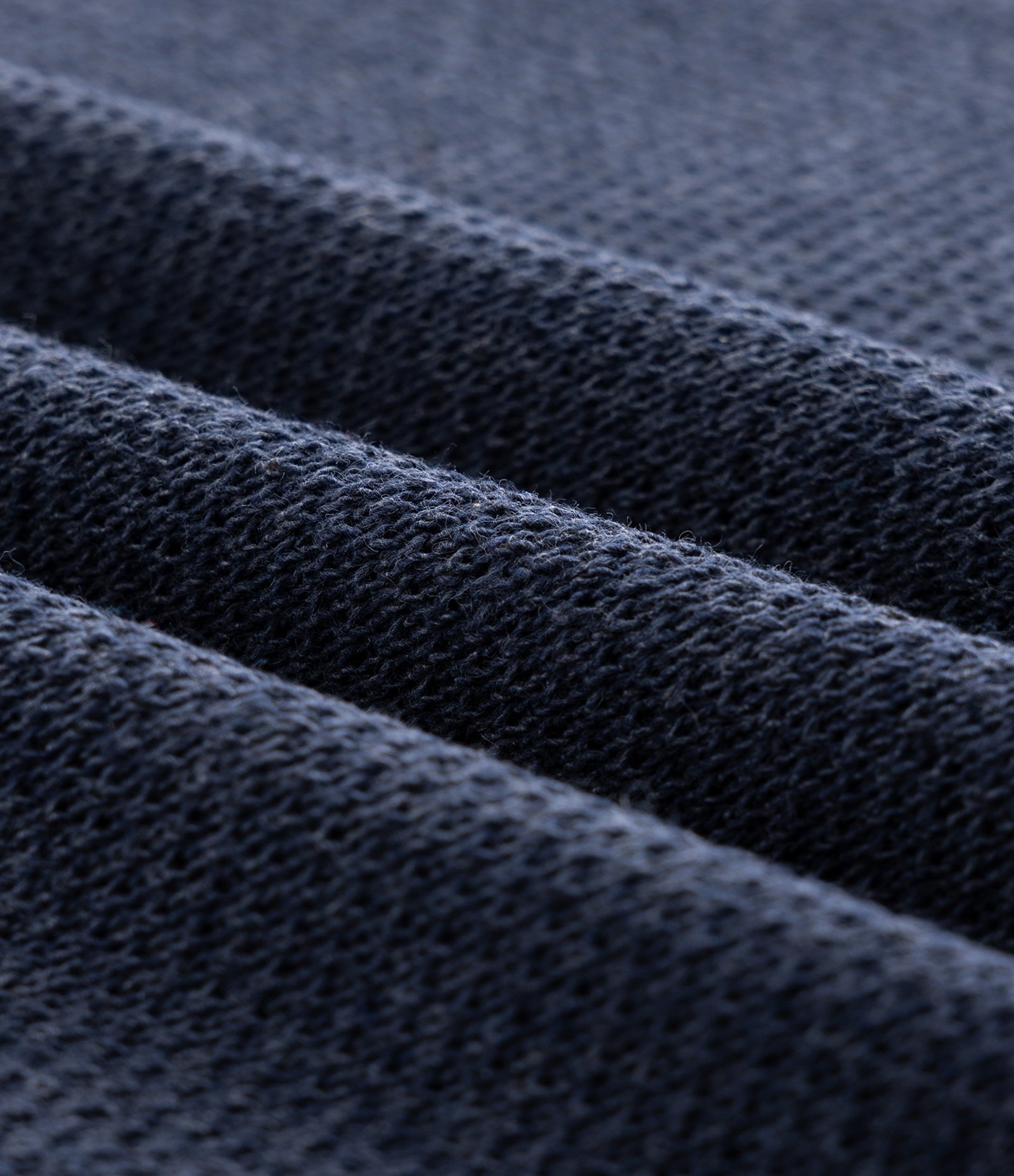 Polo Manga Curta Texturizada com Detalhes Contrastante Azul 6