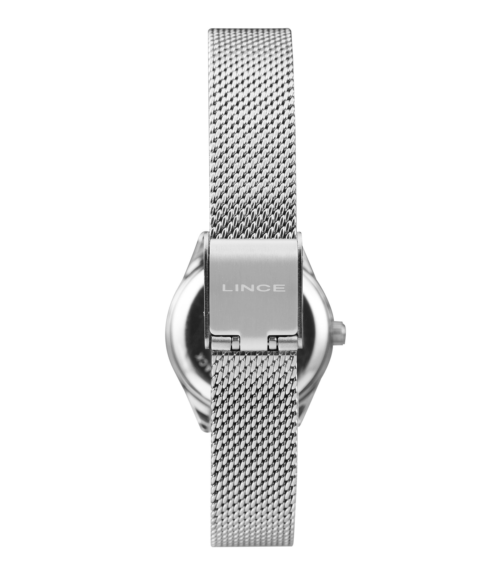 Relógio Analógico Aço Lince Prata 3