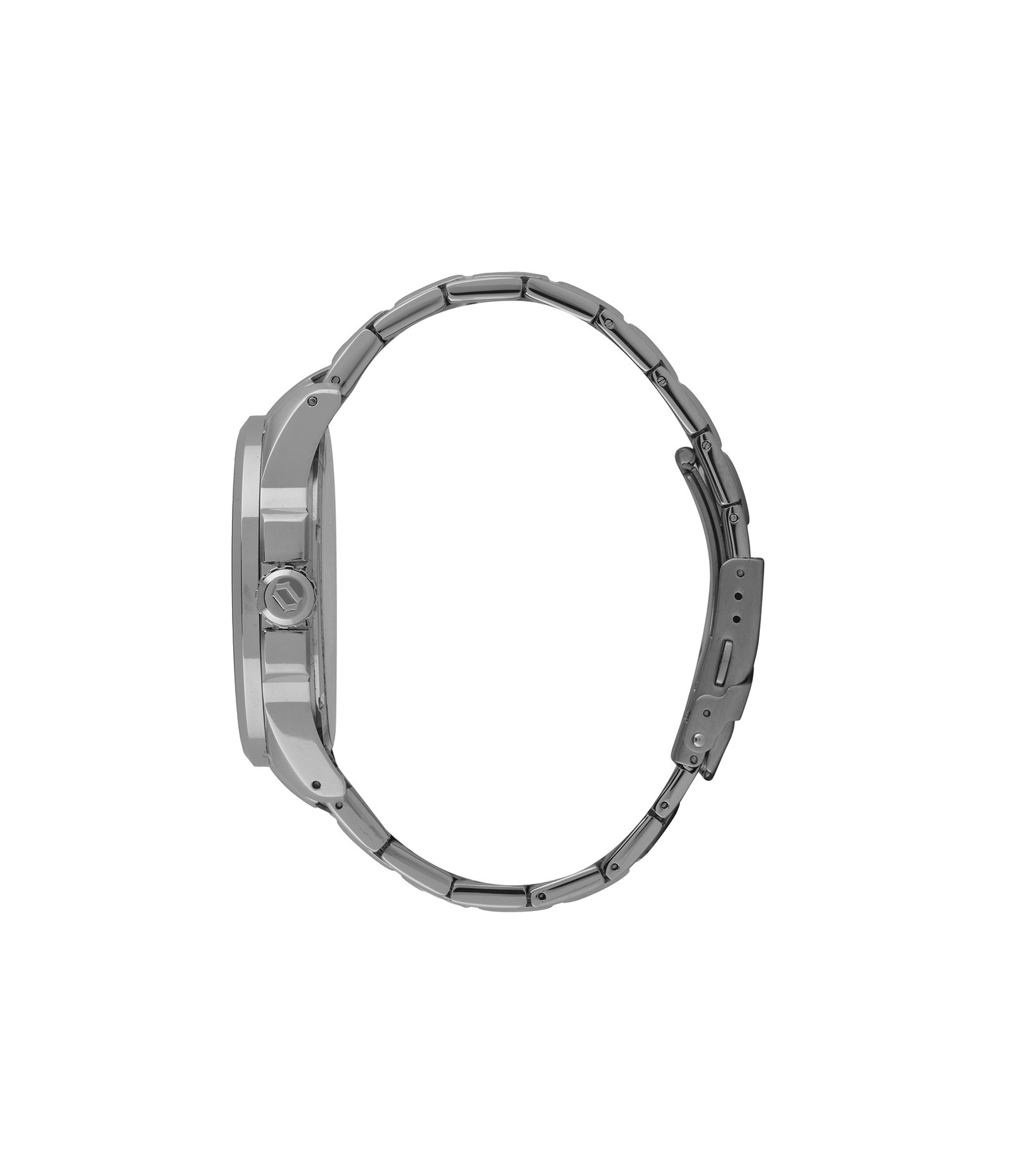 Relógio Multifunção Aço Orient Prata 2