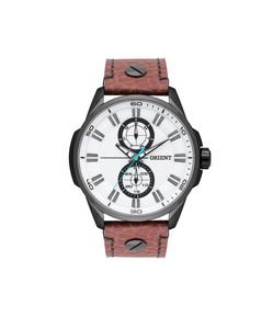 Relógio Multifunção Aço Orient