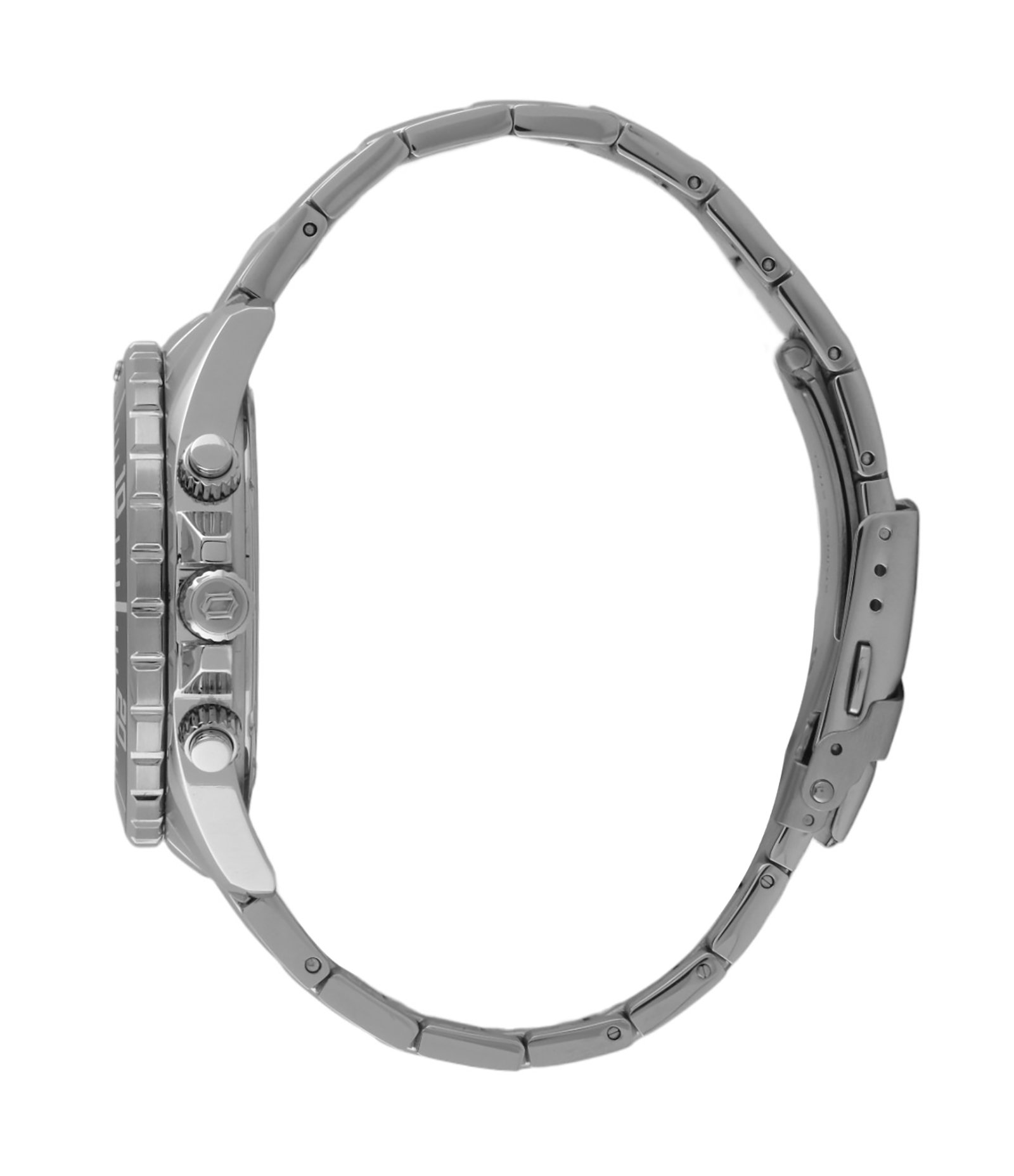 Relógio Cronógrafo Tecnologia Solartech Aço Orient Prata 2