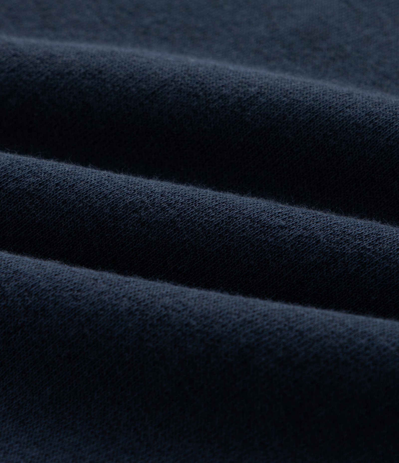 Blusão Moletom com Felpa e Gola Polo Contrastante Azul 3