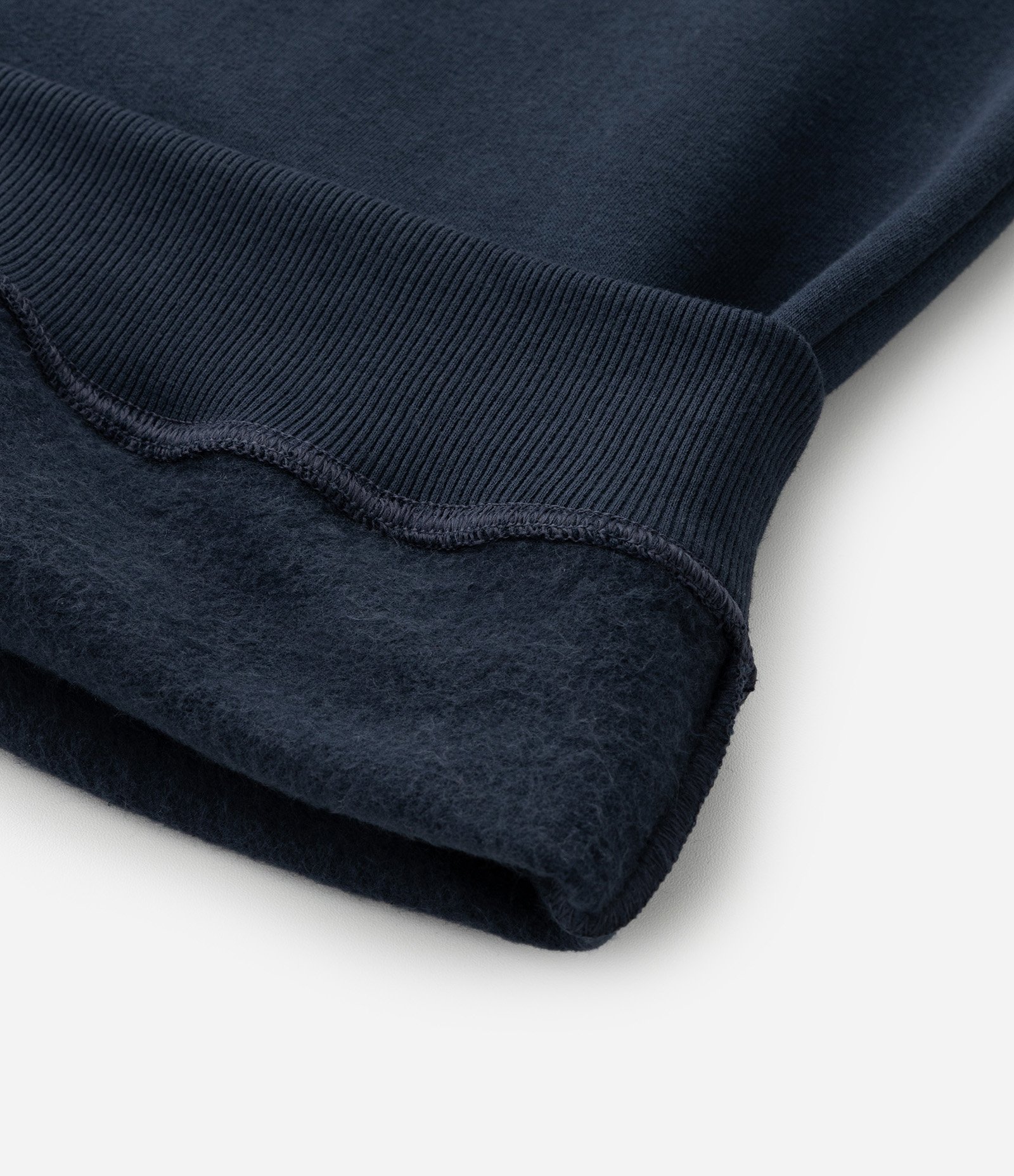 Blusão Moletom com Felpa e Gola Polo Contrastante Azul 5