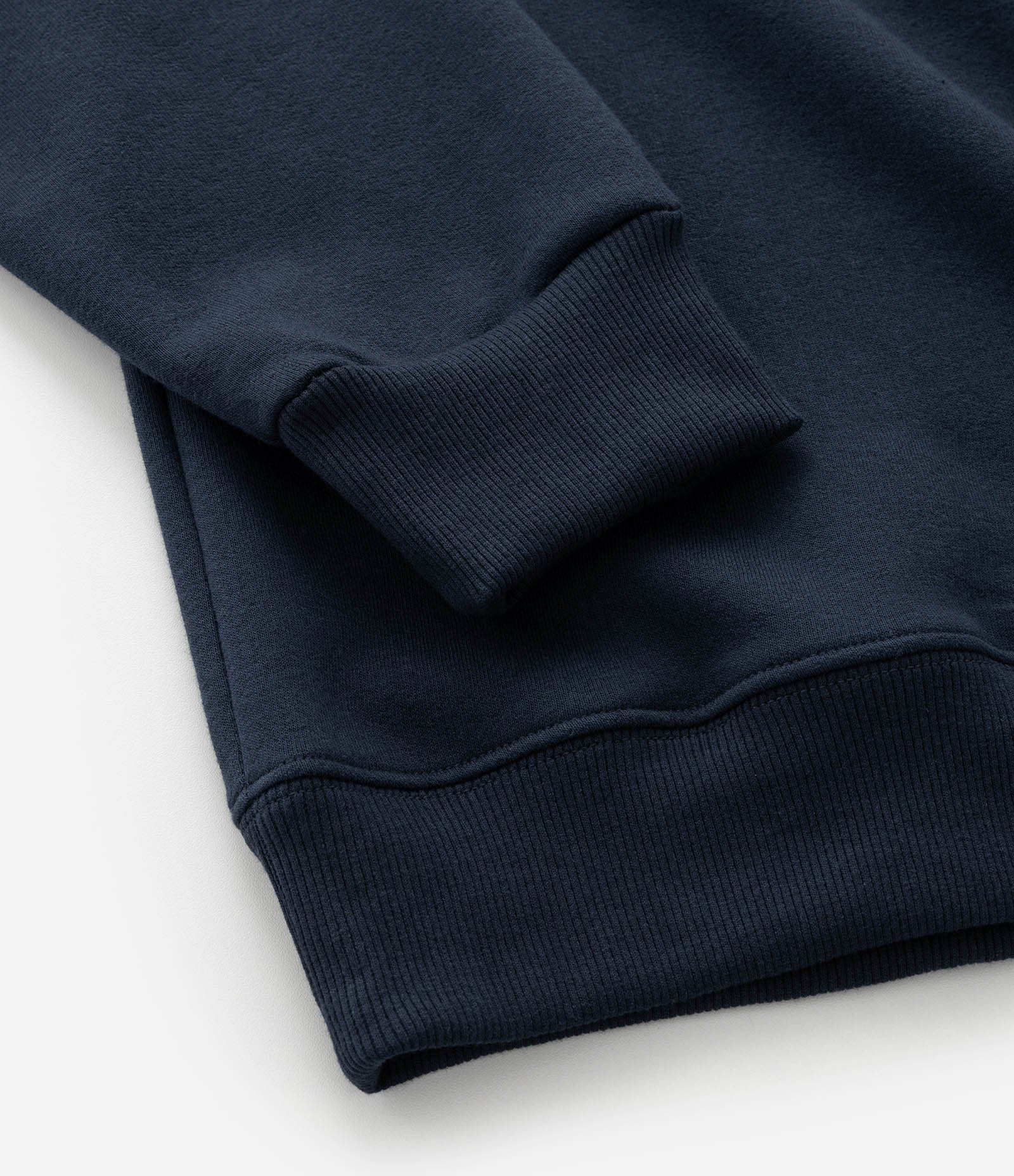 Blusão Moletom com Felpa e Gola Polo Contrastante Azul 6