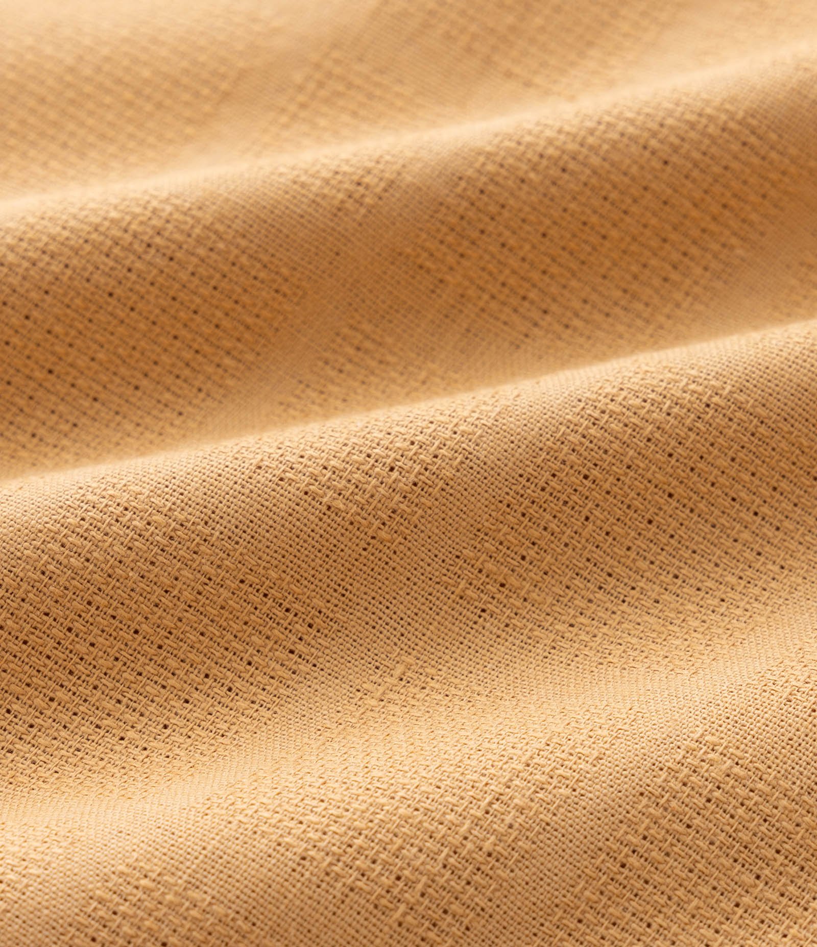 Camisa Boxy em Algodão Texturizada com Detalhes Contrastante Amarelo 3