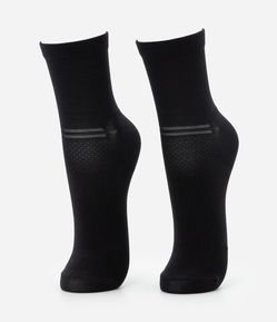 Kit 02 Pares de Meias Esportivas em Cano Médio