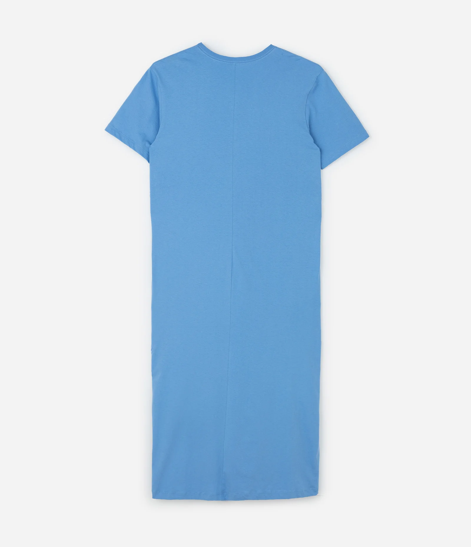 Vestido T-Shirt em Algodão Estampa Borboleta Mística Curve & Plus Size Azul 2