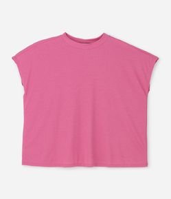 Blusa Básica em Ribana e sem Cava Curve & Plus Size