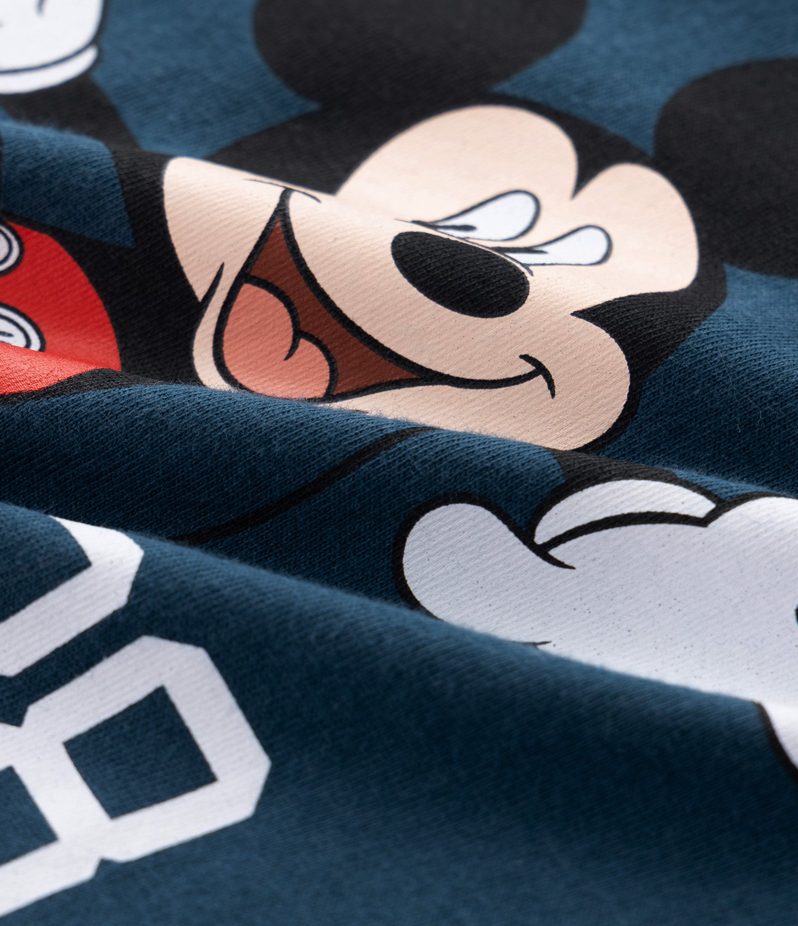 Conjunto Infantil com Estampa Mickey Mouse – Tam 1 a 6 Anos Azul/Bege 9