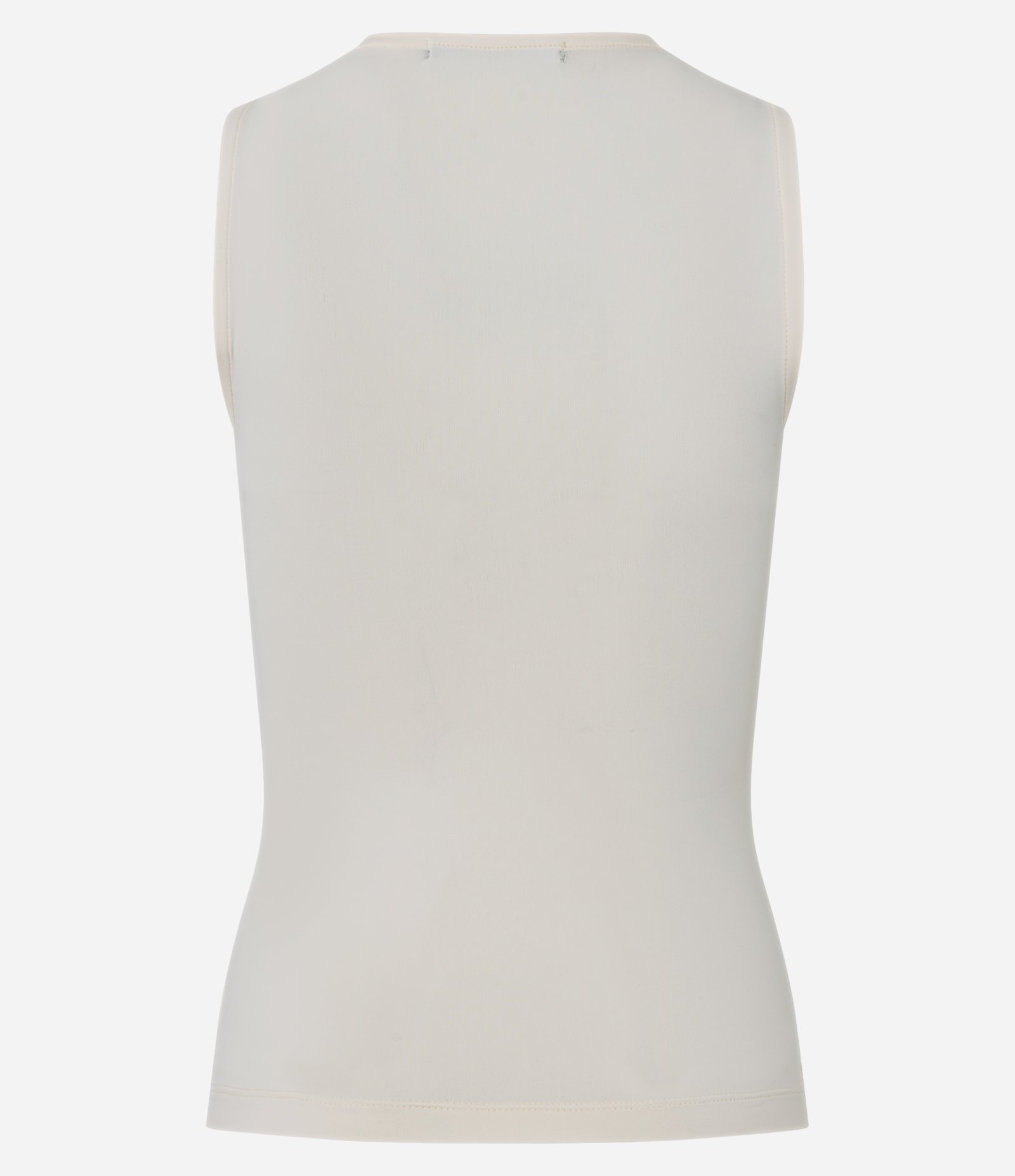 Blusa em Poliamida com Gola Redonda Off White 2