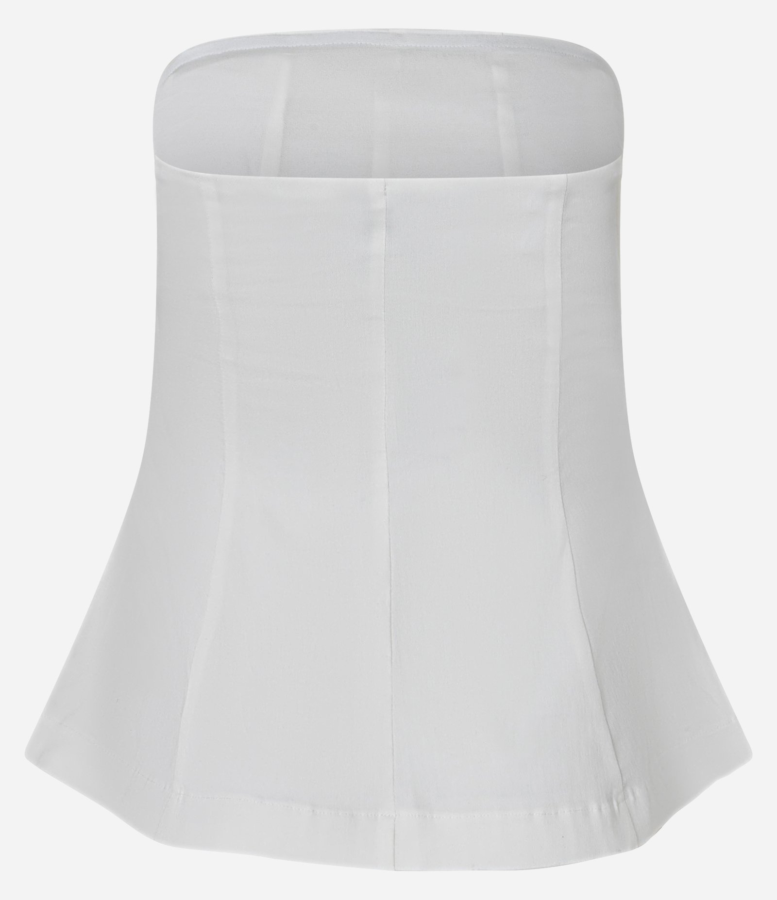 Blusa Peplum em Bengaline Tomara que Caia Branco 6