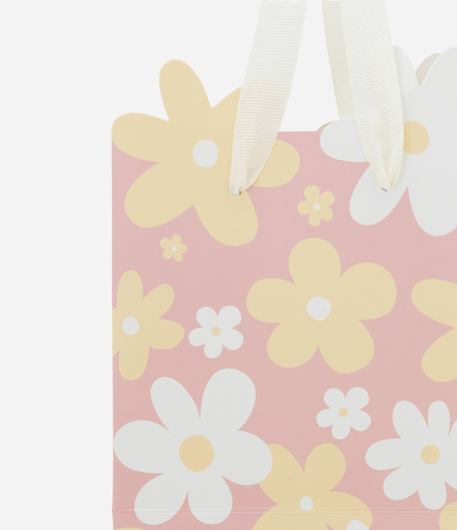 Embalagem de Presente Extra Pequeno com Estampa Floral Rosa 3