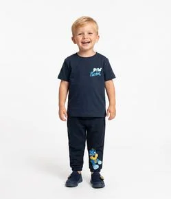 Camiseta Infantil com Estampa Patrulha Canina – Tam 2 A 6 Anos