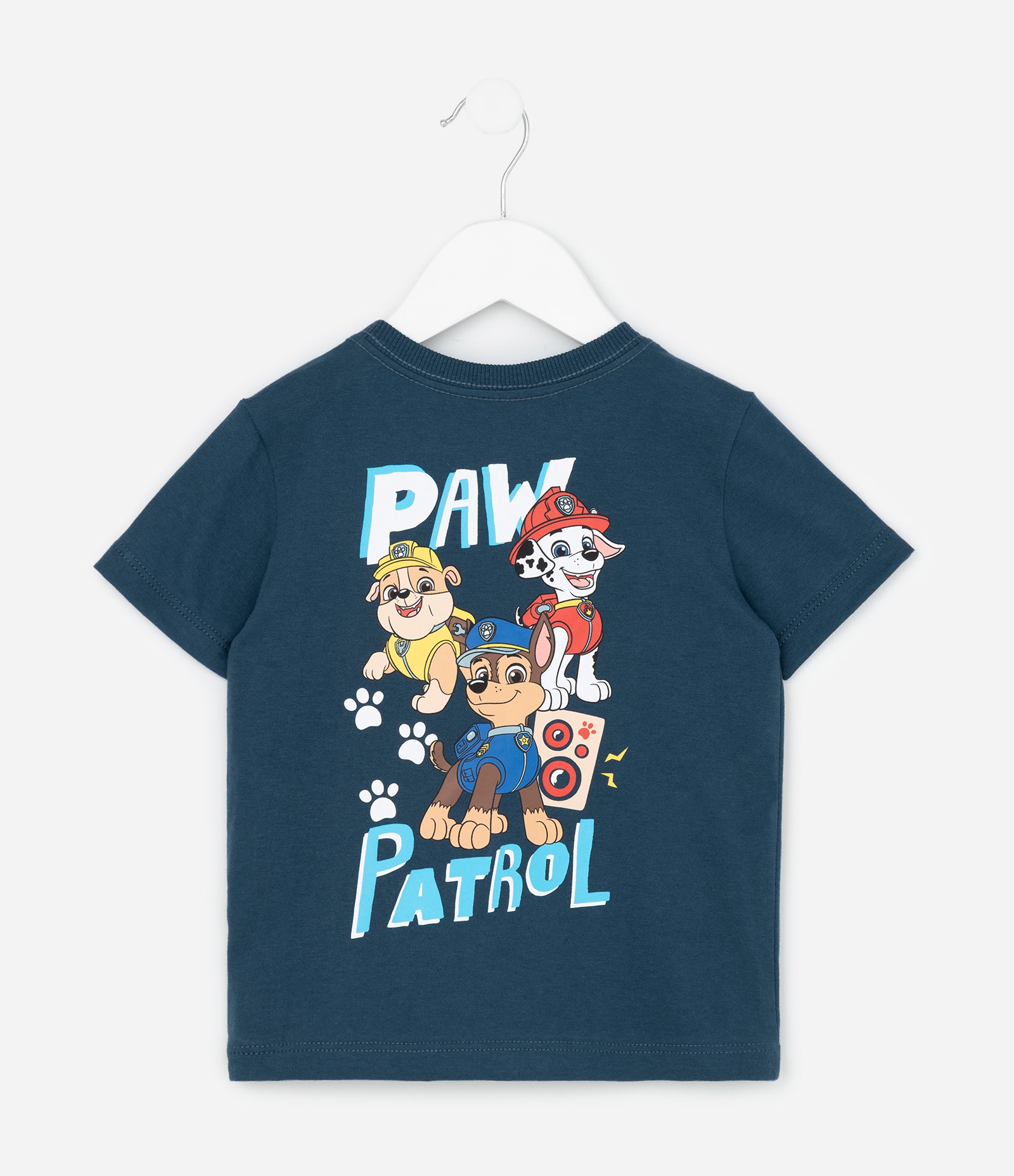 Camiseta Infantil com Estampa Patrulha Canina – Tam 2 A 6 Anos Azul 2