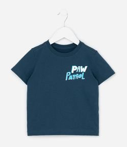 Camiseta Infantil com Estampa Patrulha Canina – Tam 2 A 6 Anos