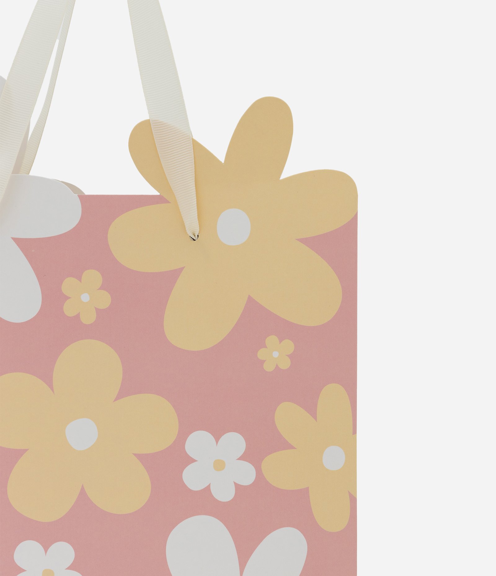 Embalagem de Presente Pequena com Estampa Floral Rosa 3