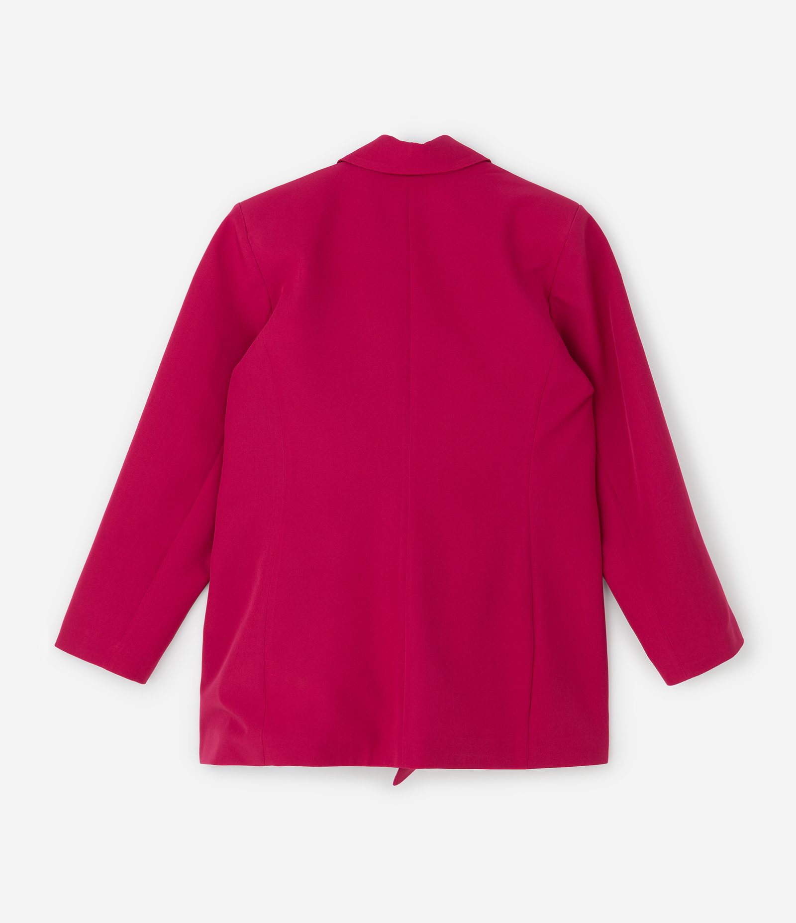 Blazer Alongado Alfaiatado e Sem Botões Curve & Plus Size Rosa 5