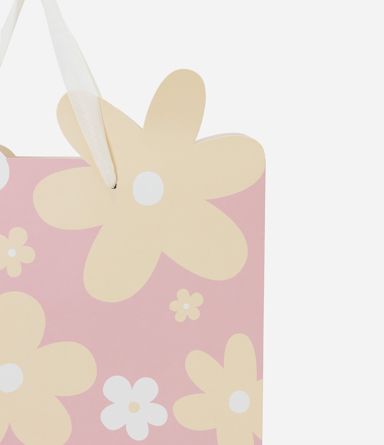 Embalagem de Presente Média com Estampa Floral Rosa 3