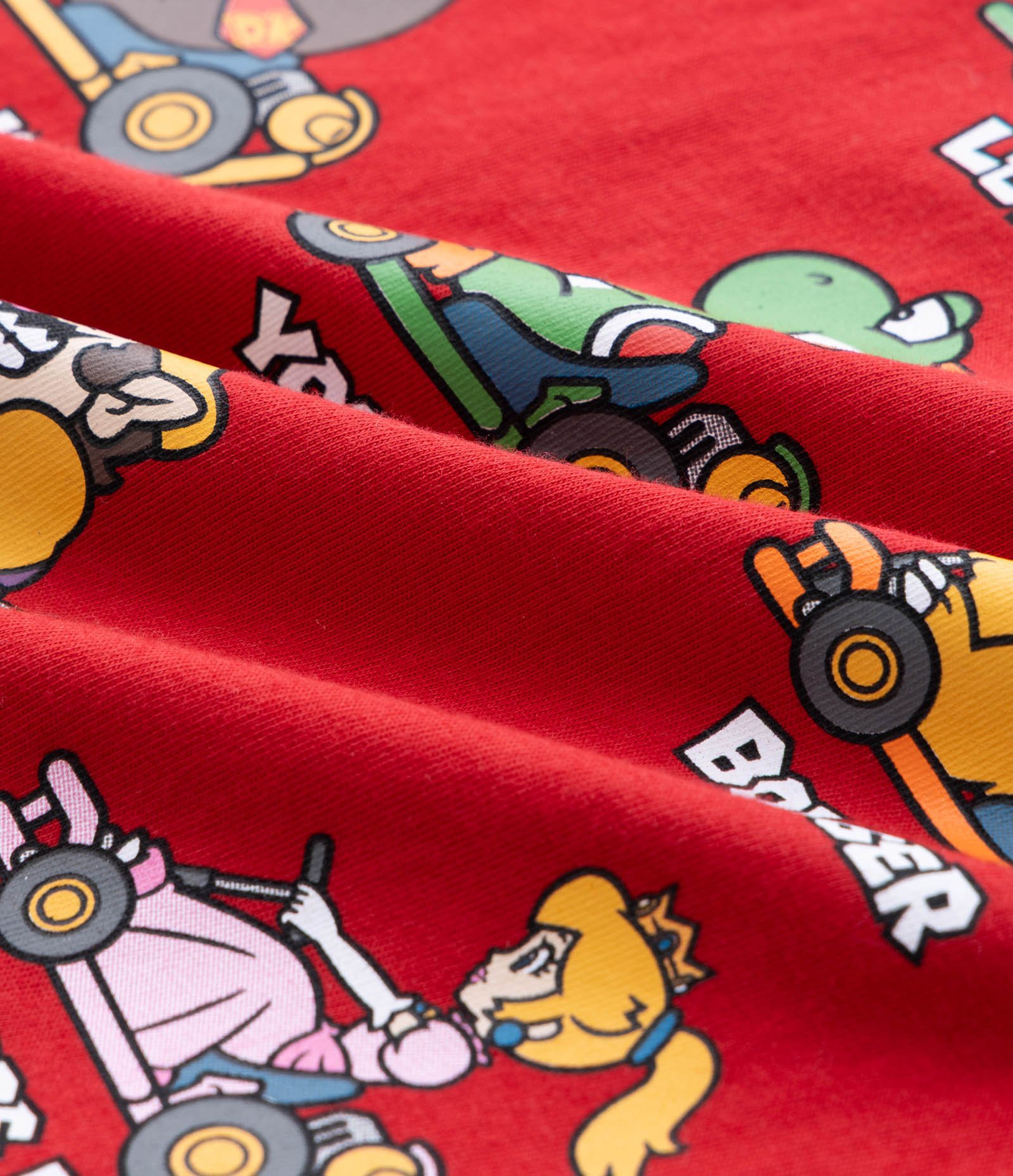Camiseta Infantil com Estampa Mario Kart – Tam 3 a 10 Anos Vermelho 4
