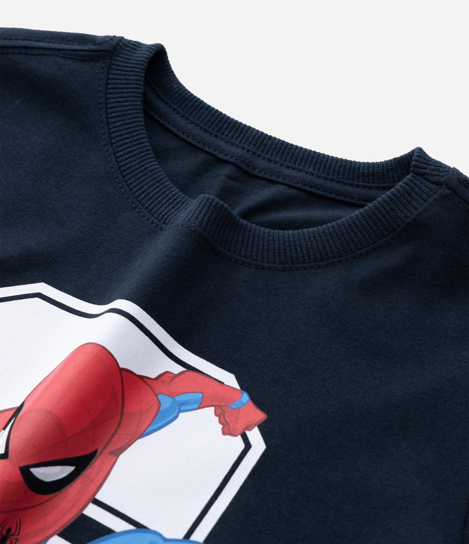 Camiseta Infantil com Estampa Spider-Man – Tam 4 a 12 Anos Azul Escuro 5