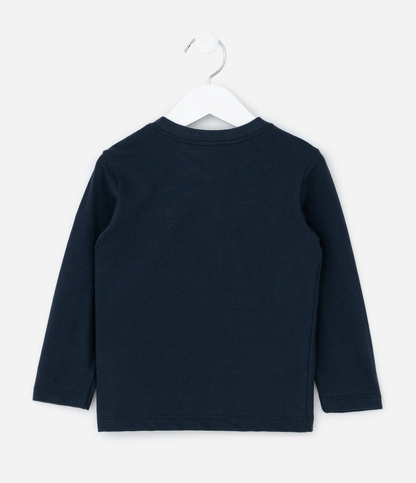 Camiseta Infantil com Estampa Marvel e Carinhas Avengers – Tam 2 a 6 Anos Azul Marinho 2