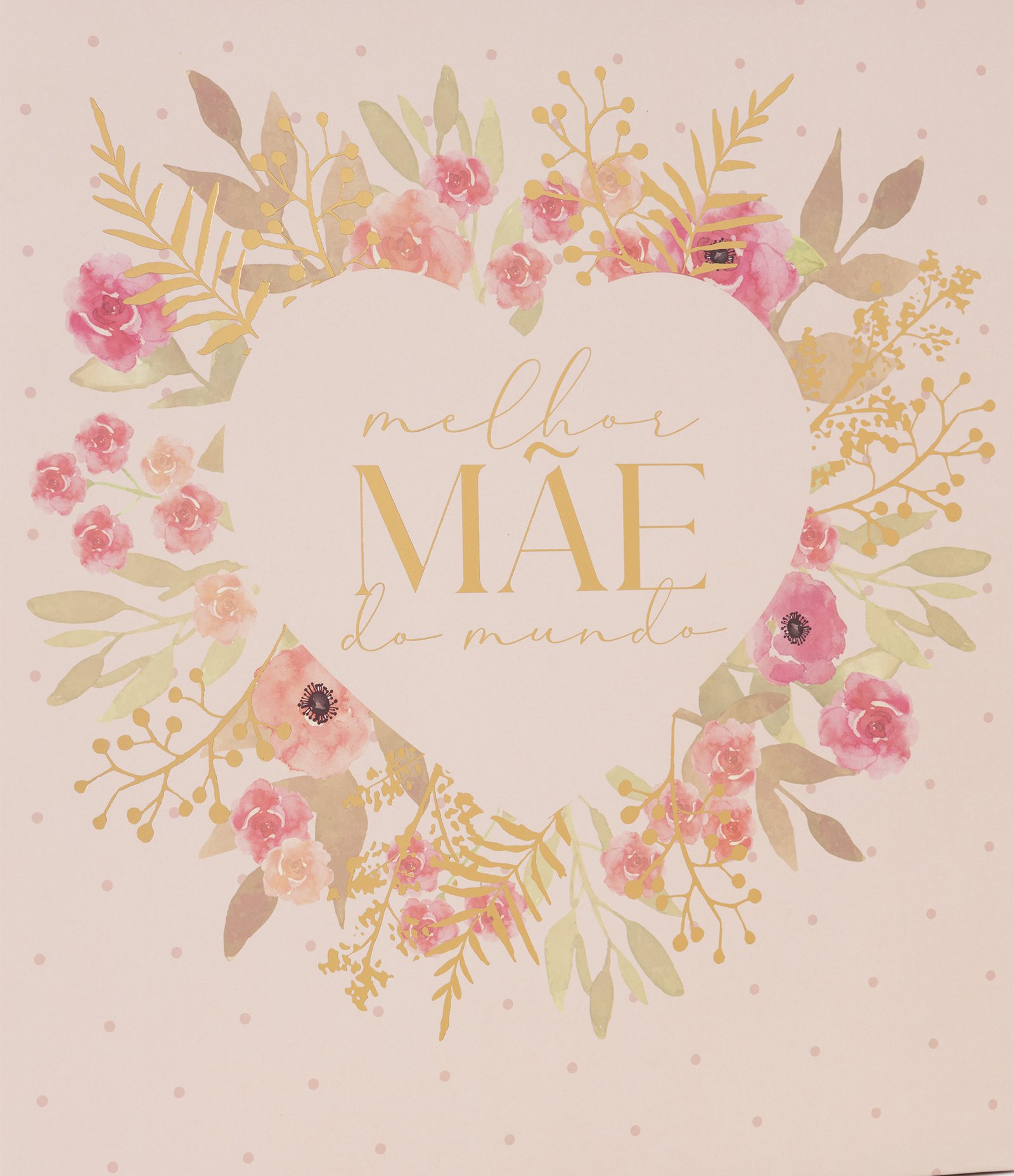 Embalagem de Presente Média Dia das Mães Rosa 2