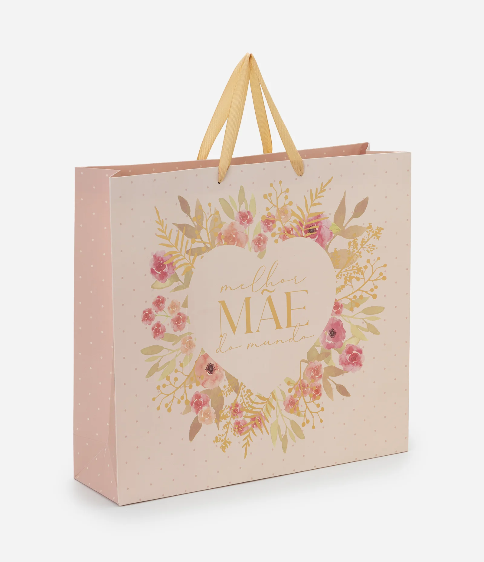 Embalagem de Presente Grande Dia das Mães Rosa 1