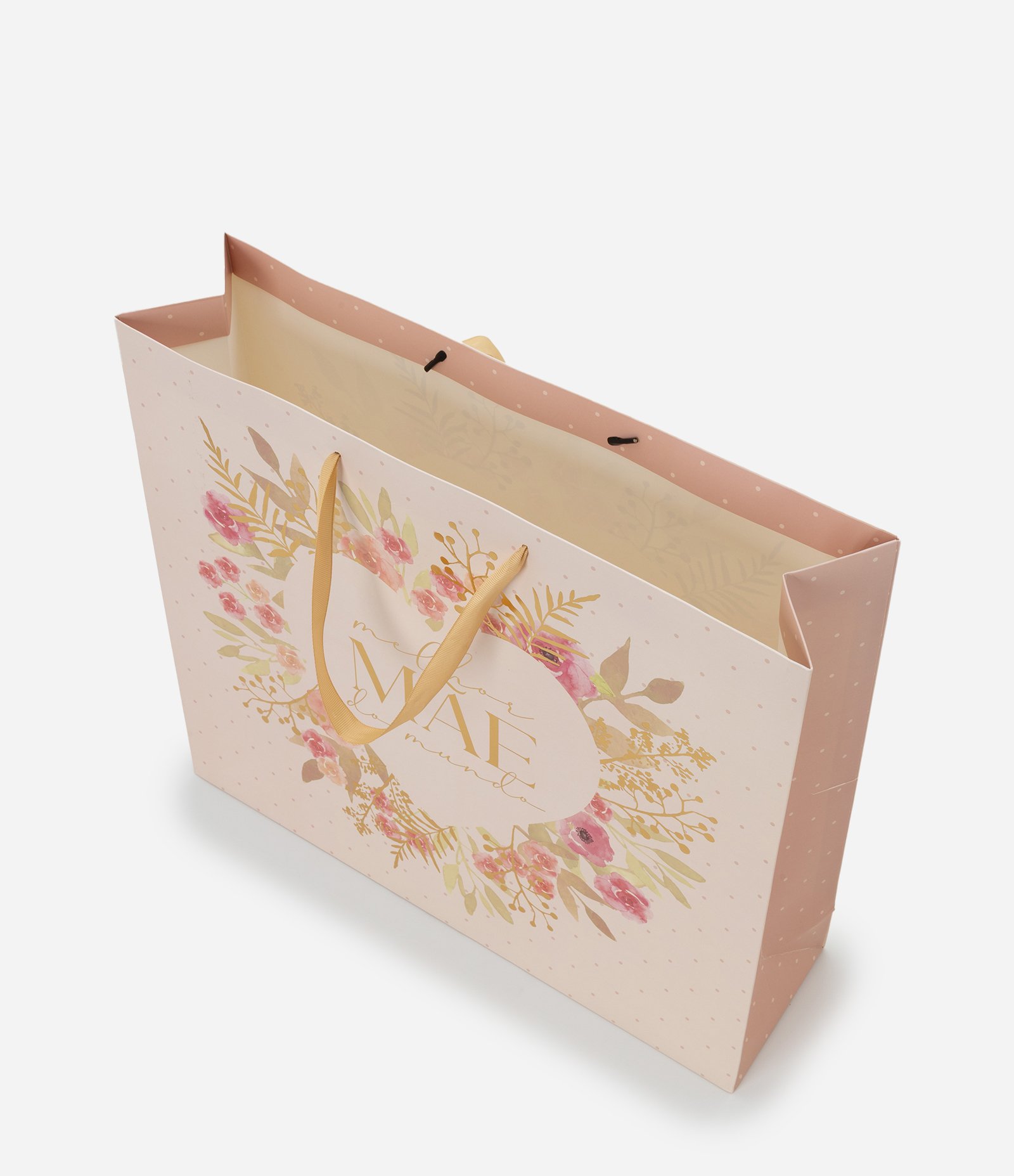 Embalagem de Presente Grande Dia das Mães Rosa 2