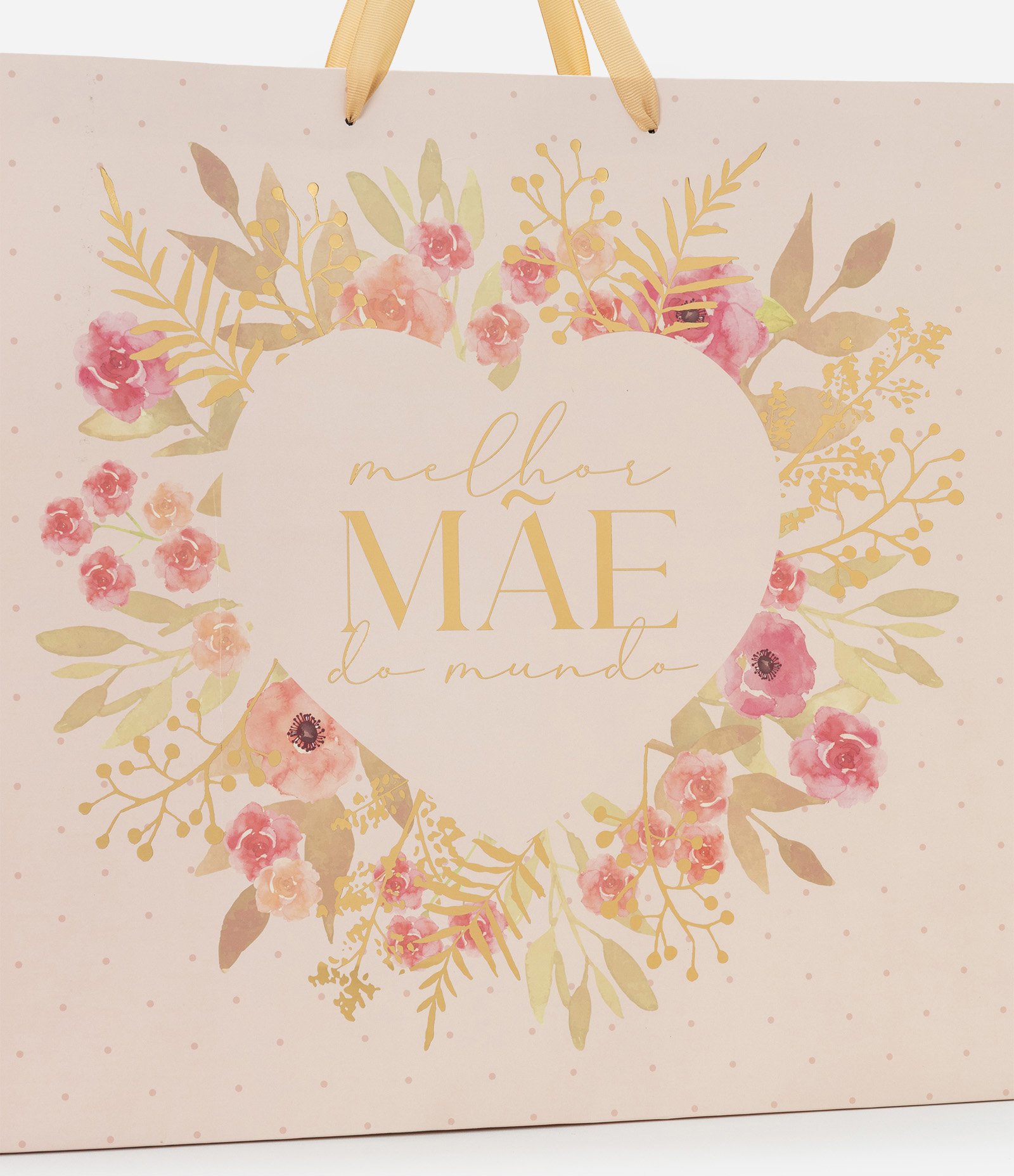 Embalagem de Presente Grande Dia das Mães Rosa 3