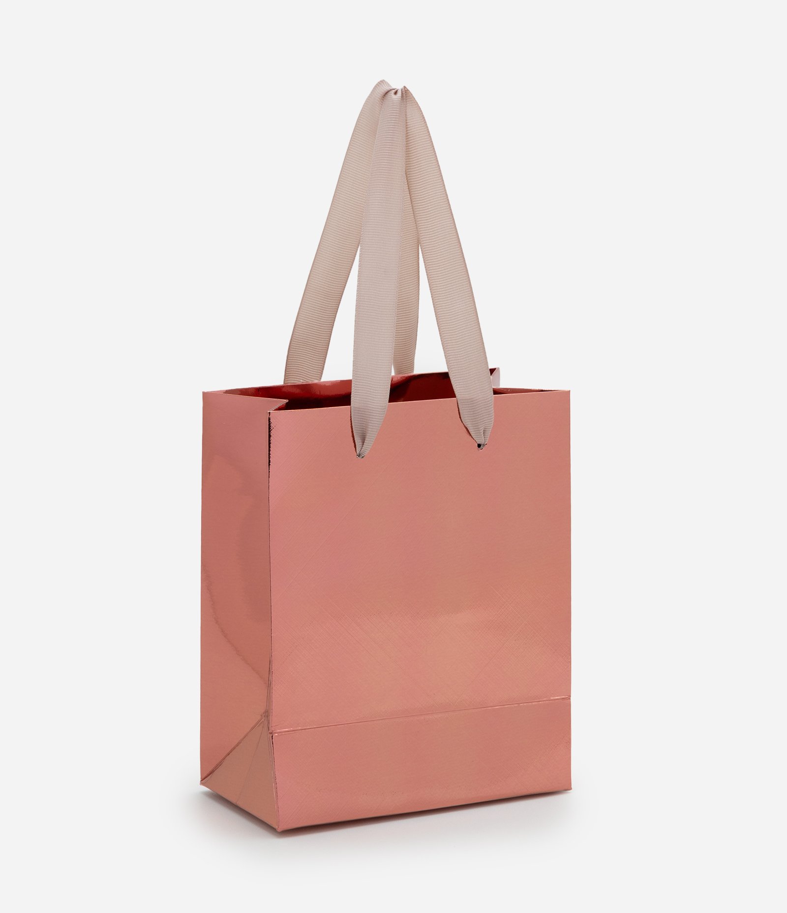 Embalagem de Presente Metalizado Extra Pequeno Rosa 1