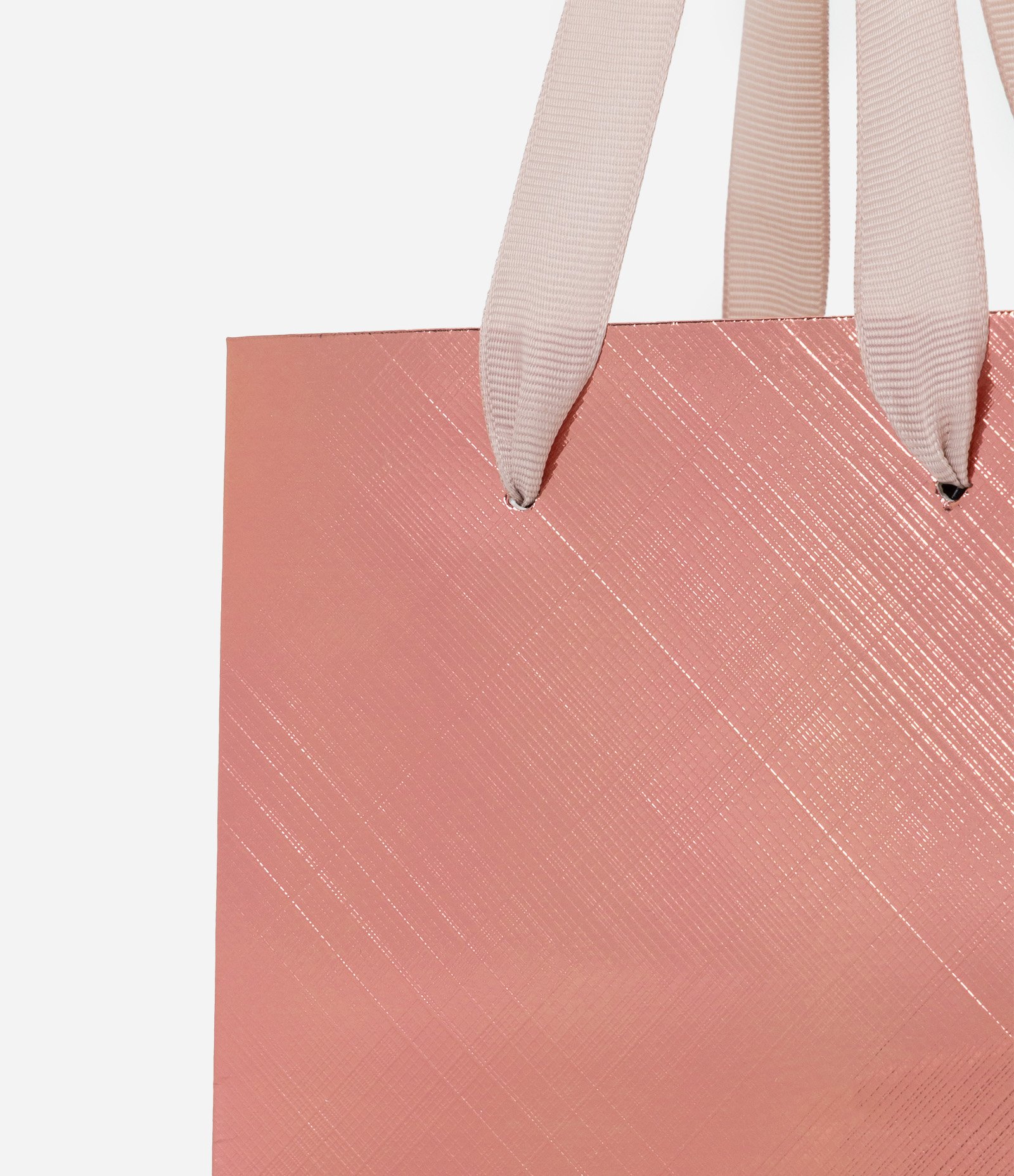 Embalagem de Presente Metalizado Extra Pequeno Rosa 3