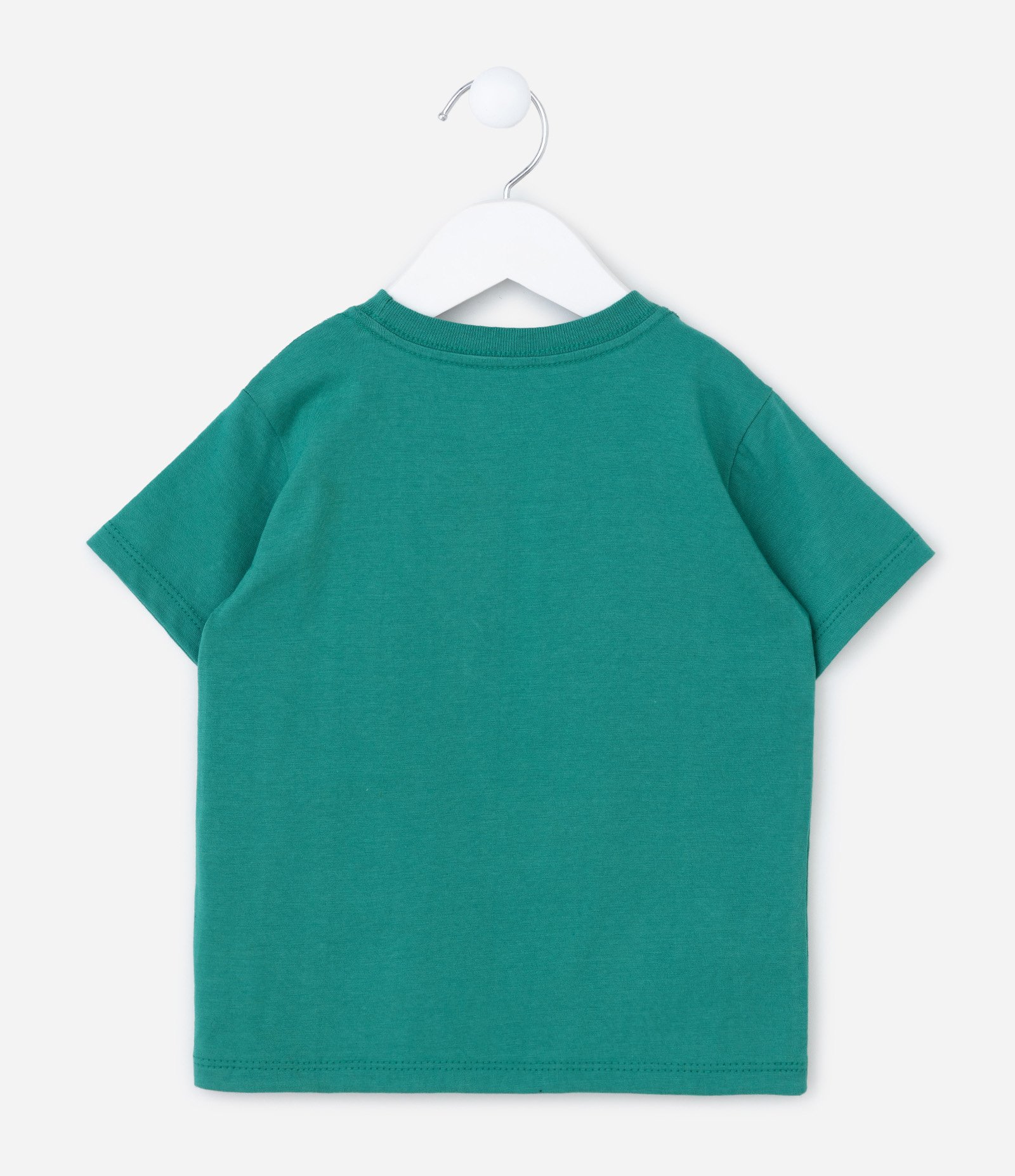 Camiseta Infantil com Estampa de Dinossauro Chicago - Tam 1 a 6 Anos Verde 2