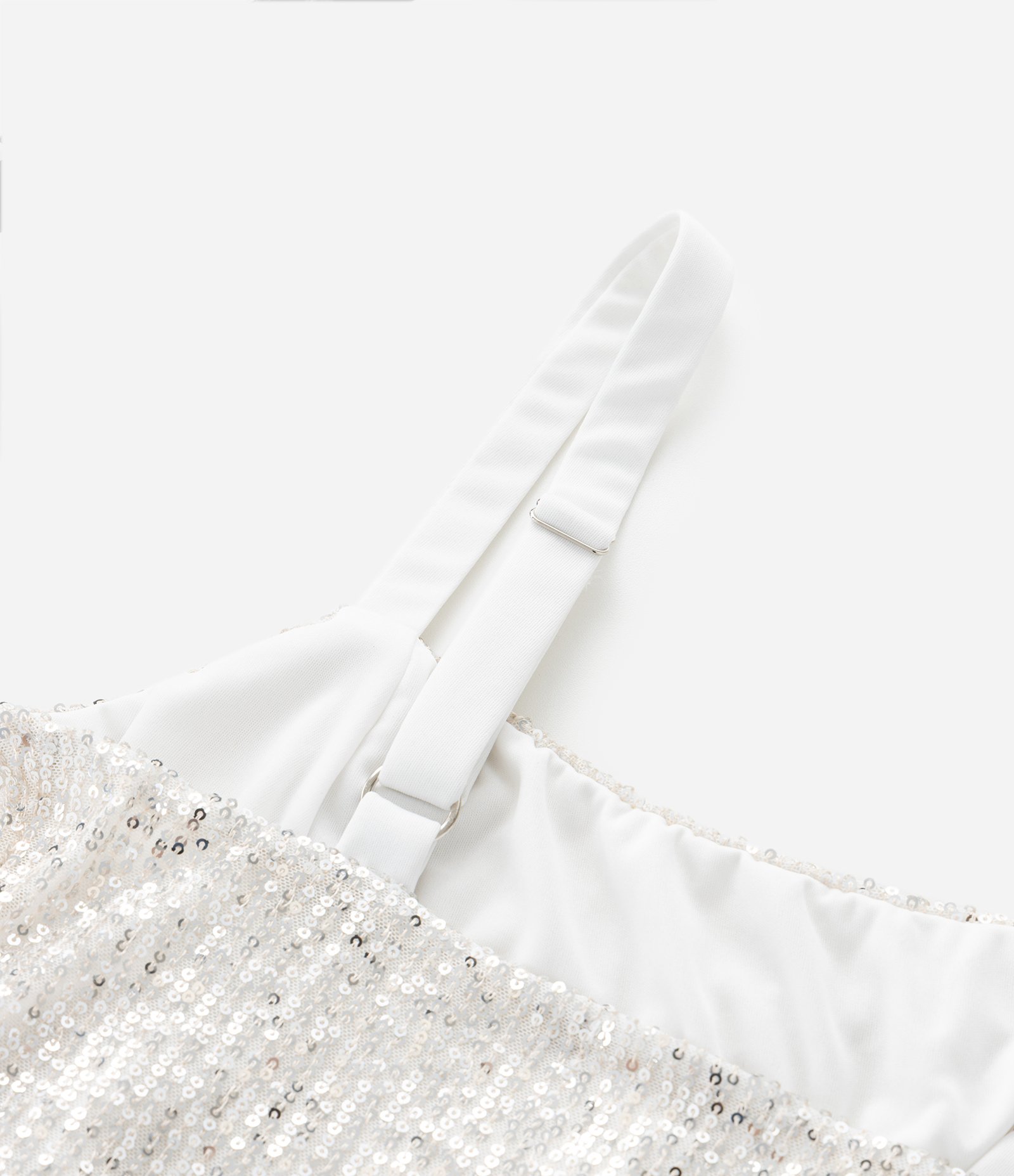 Top Curto em Paetês Curve & Plus Size Dourado 8