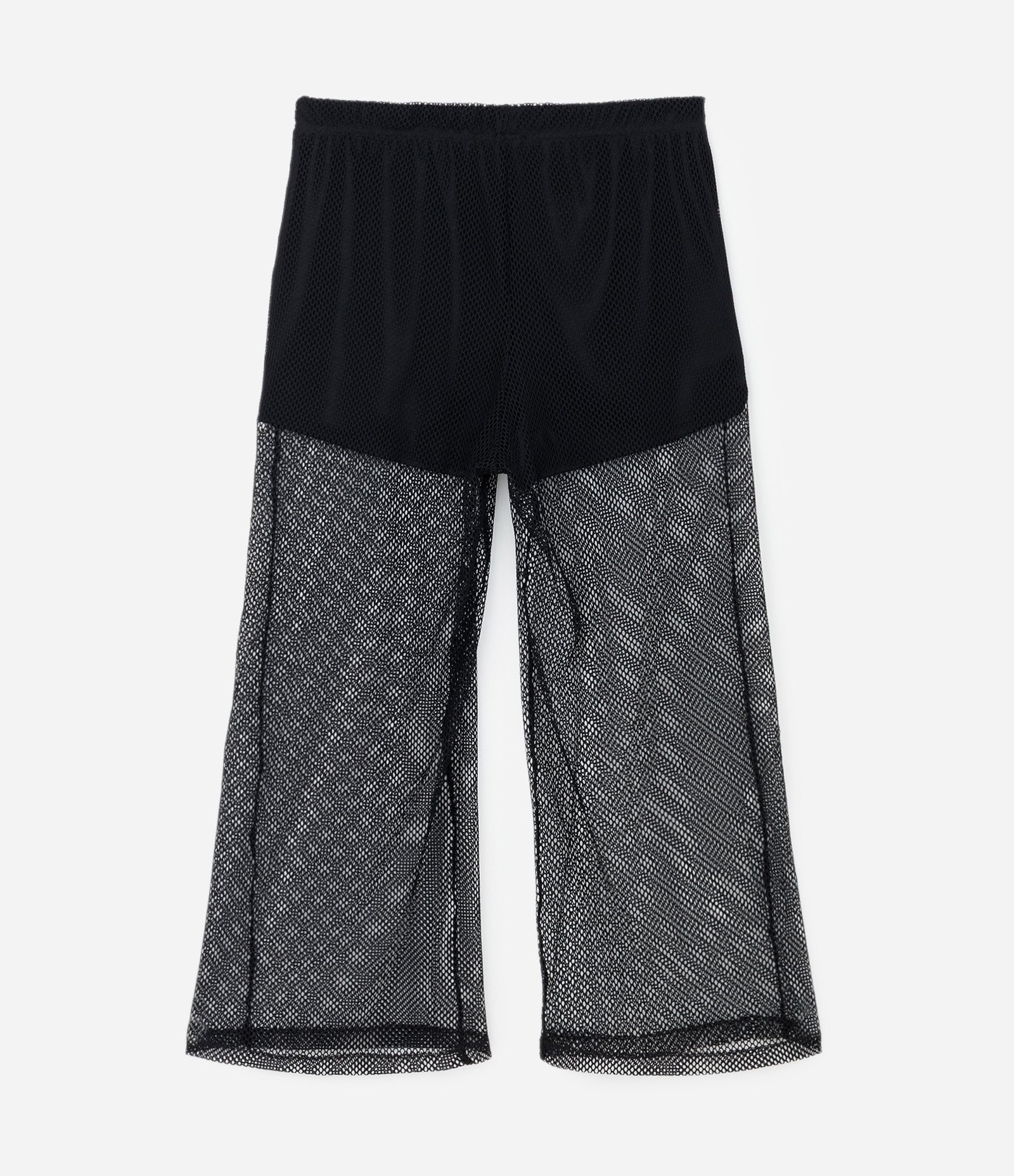 Calca Reta Arrastão Curve & Plus Size Preto 6