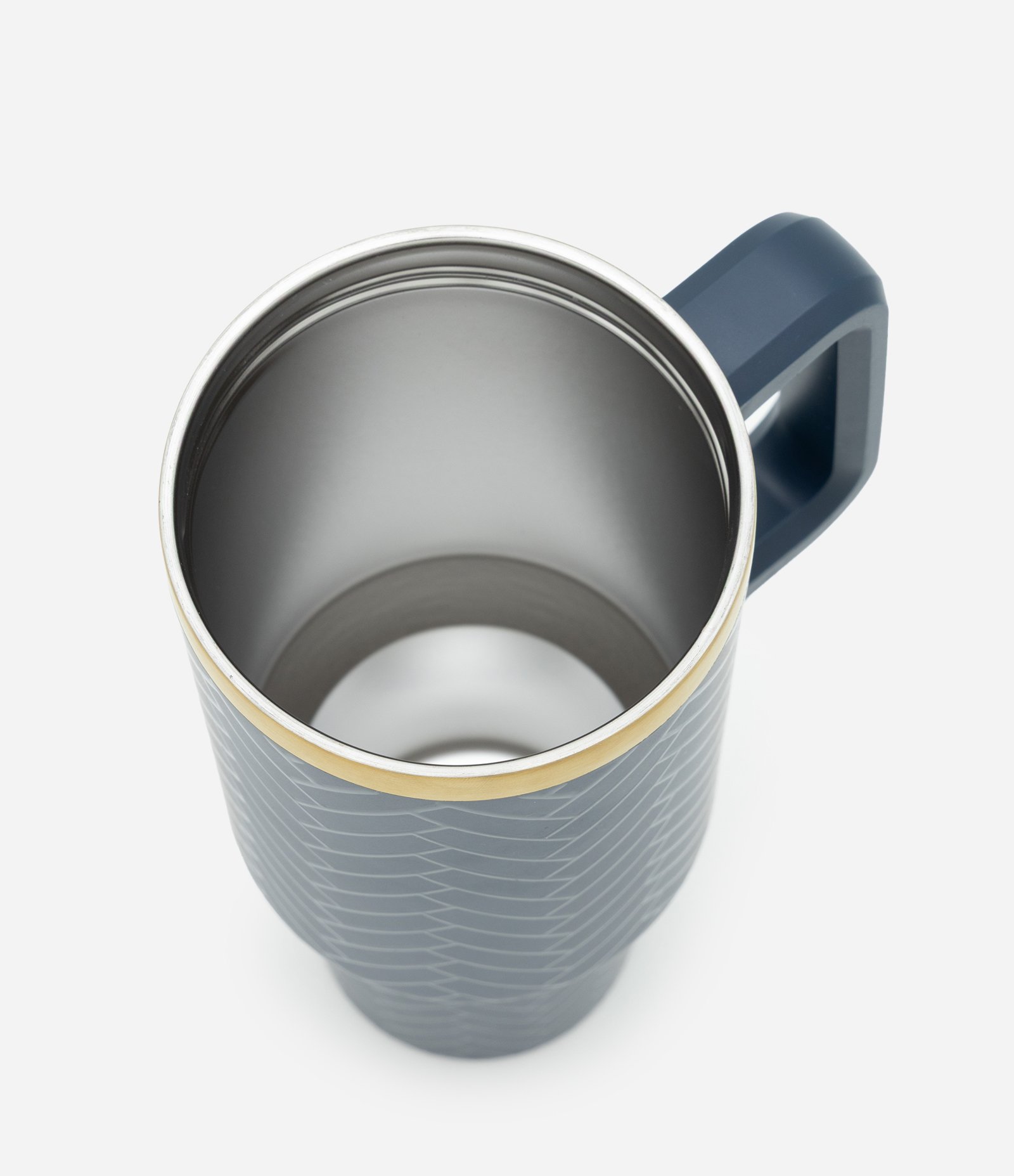 Copo Térmico com Canudo Reutilizável 1,2L Azul 3