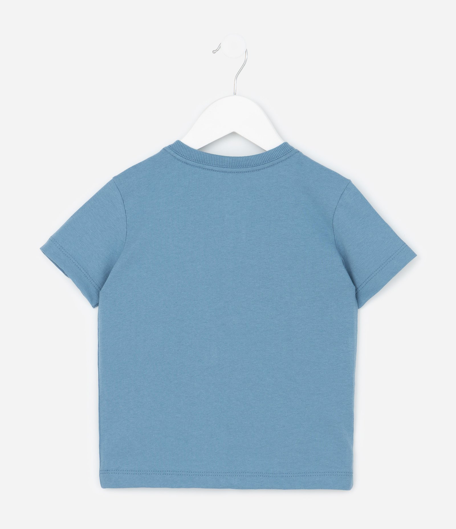 Camiseta Infantil em Algodão Estampa Carros - Tam 1 a 6 Anos Azul 2