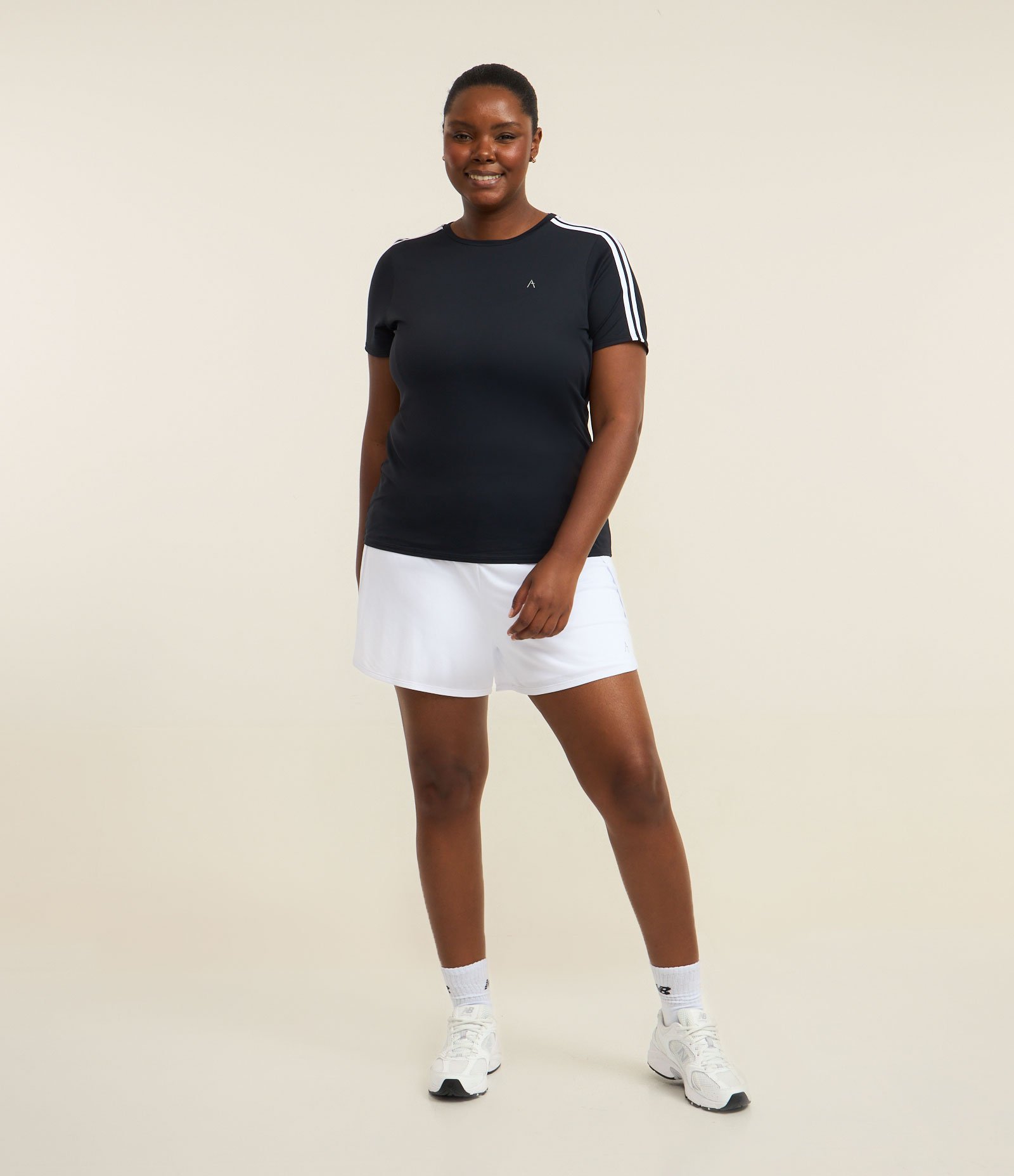 Camiseta Esportiva Tecnologia Dry Curve e Plus Size Preto 3