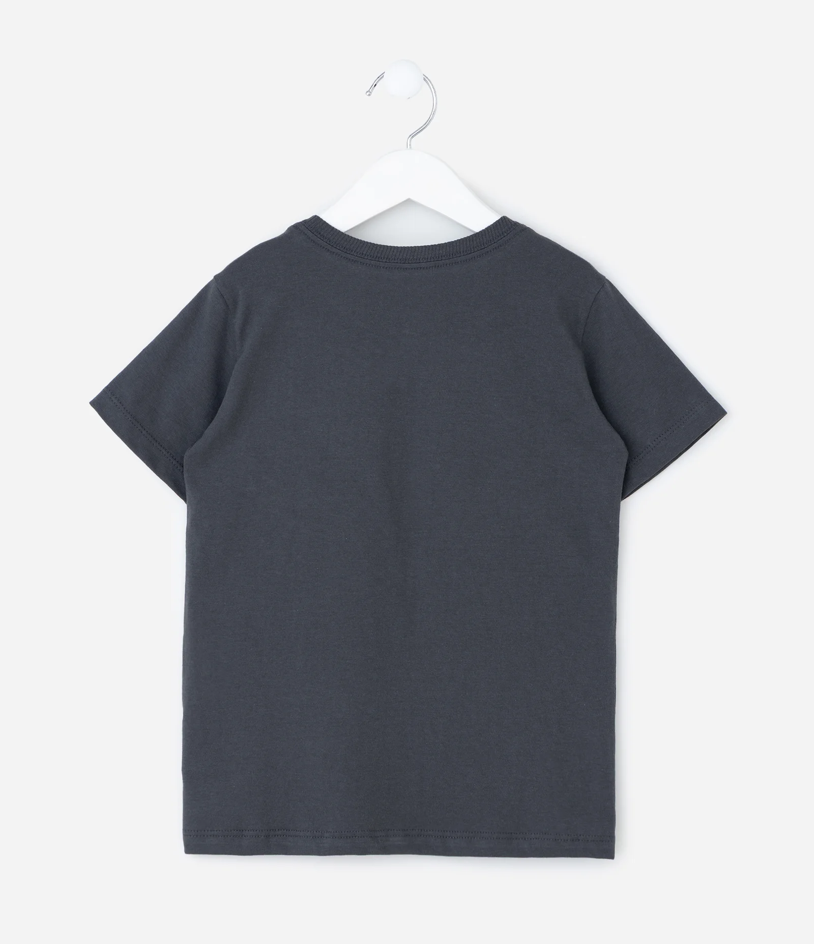 Camiseta Infantil com Estampa Hot Wheels Pista de Fogo – Tam 4 a 10 Anos Cinza Escuro 2