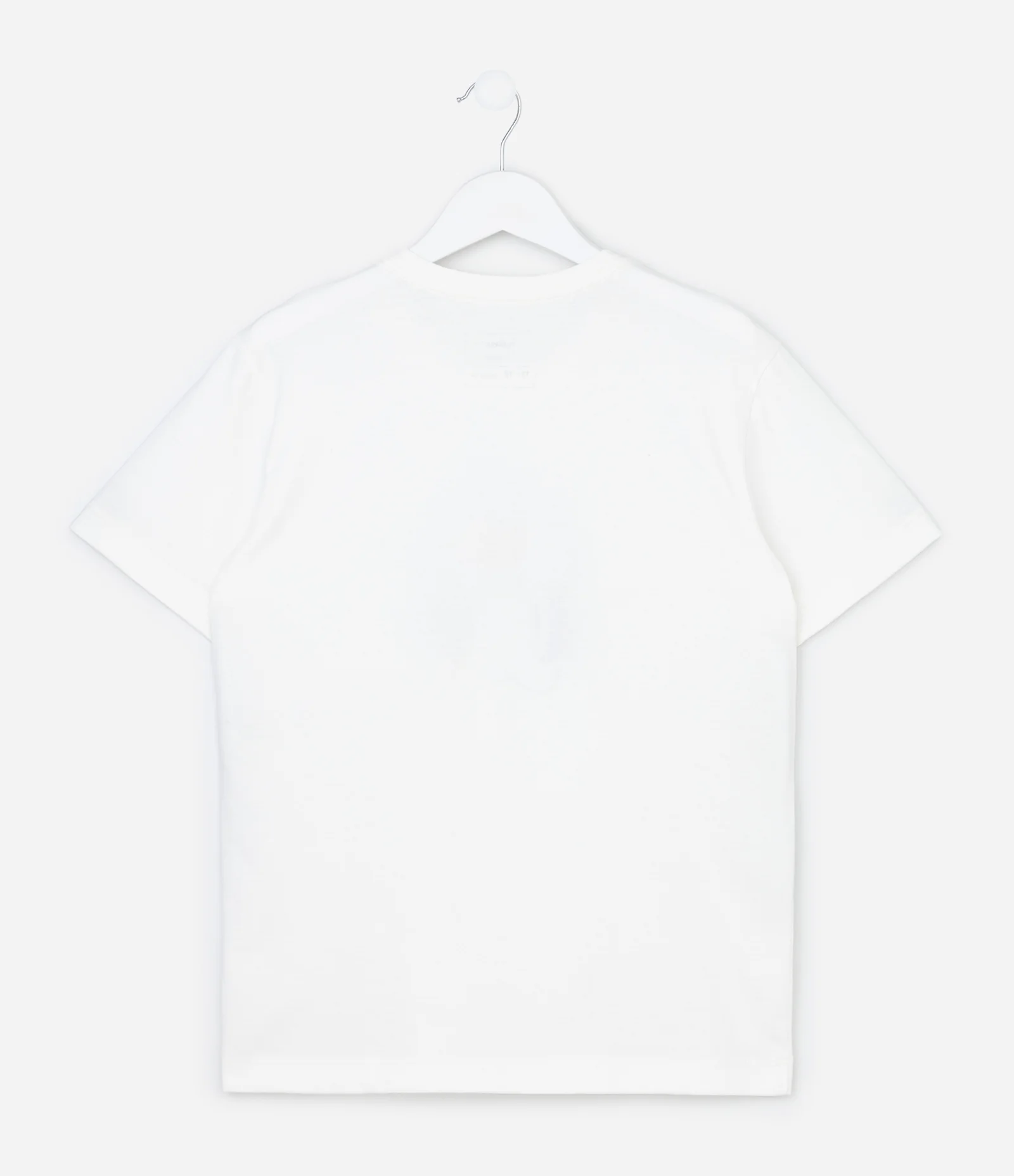 Camiseta Infantil Regular com Fone Ready to Play - Tam 5 a 14 Anos Branco 2